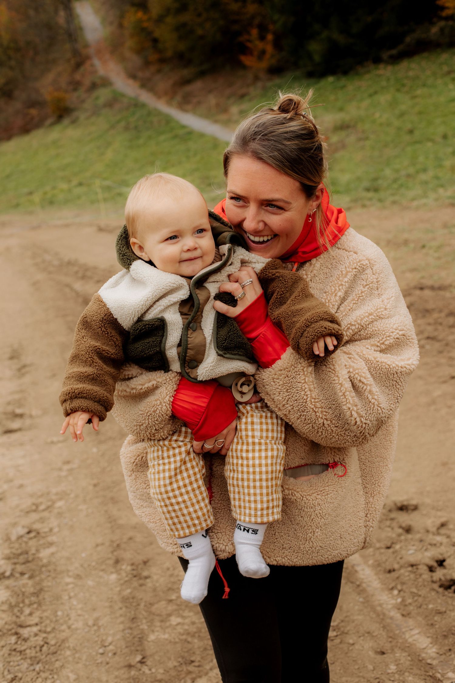 Family Photographer captures outdoor family photos. Family photography session captured by Morzine Photographer in Montriond