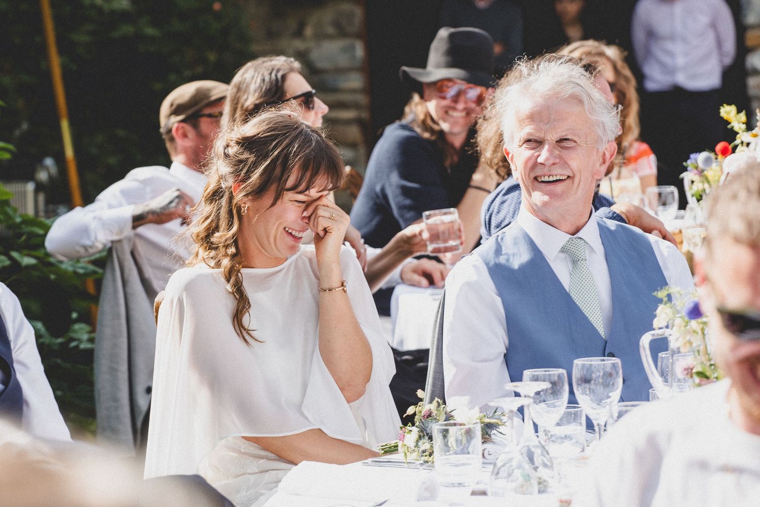 An outdoor wedding at a French Wedding Venue in Morzine france. Captured by Destination Wedding photographer in France. Haute Savoie Wedding