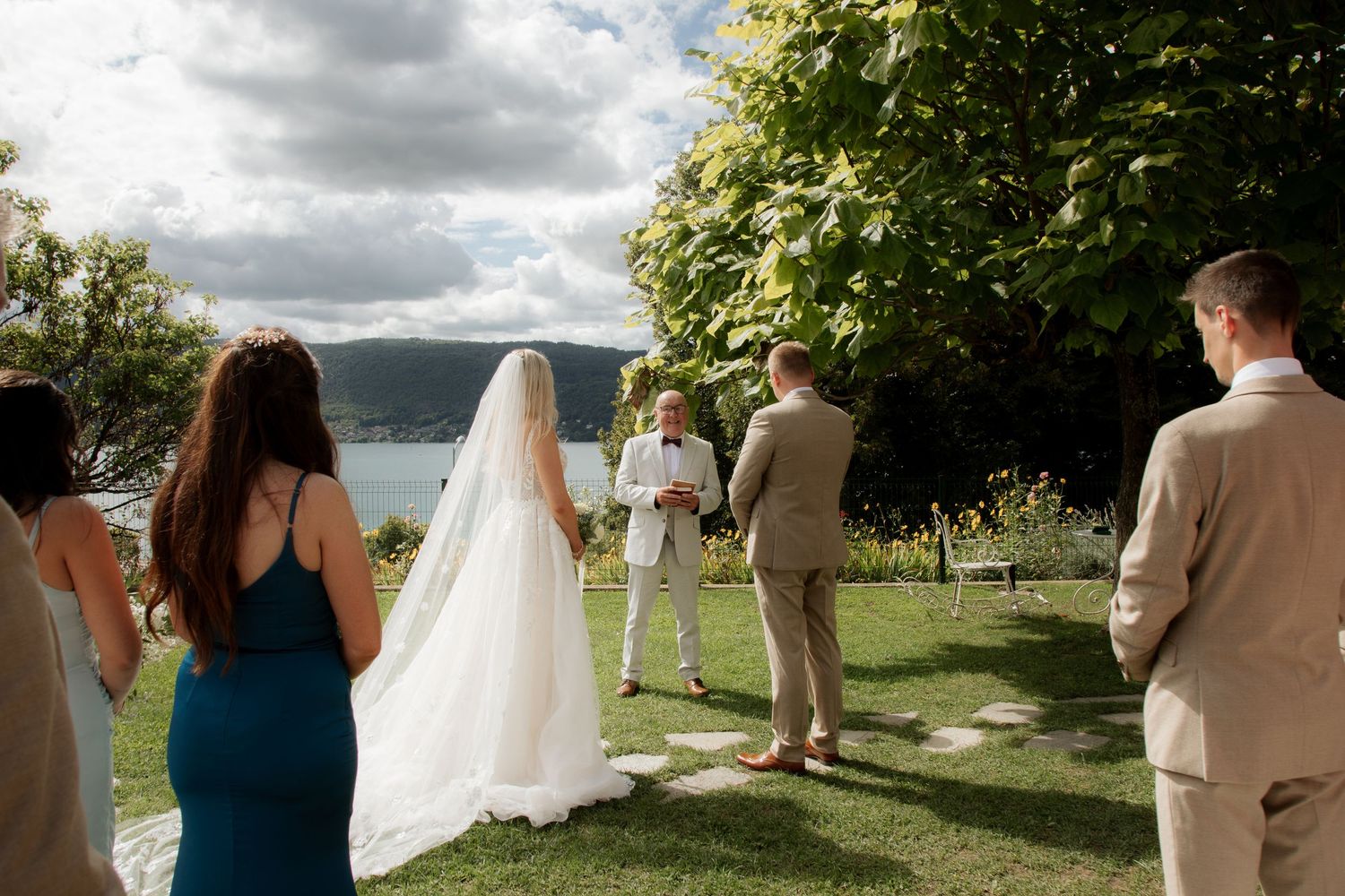 Annecy Wedding photographer captures adventure wedding and ceremony on Lake Annecy in France. Candid & timeless documentary style.