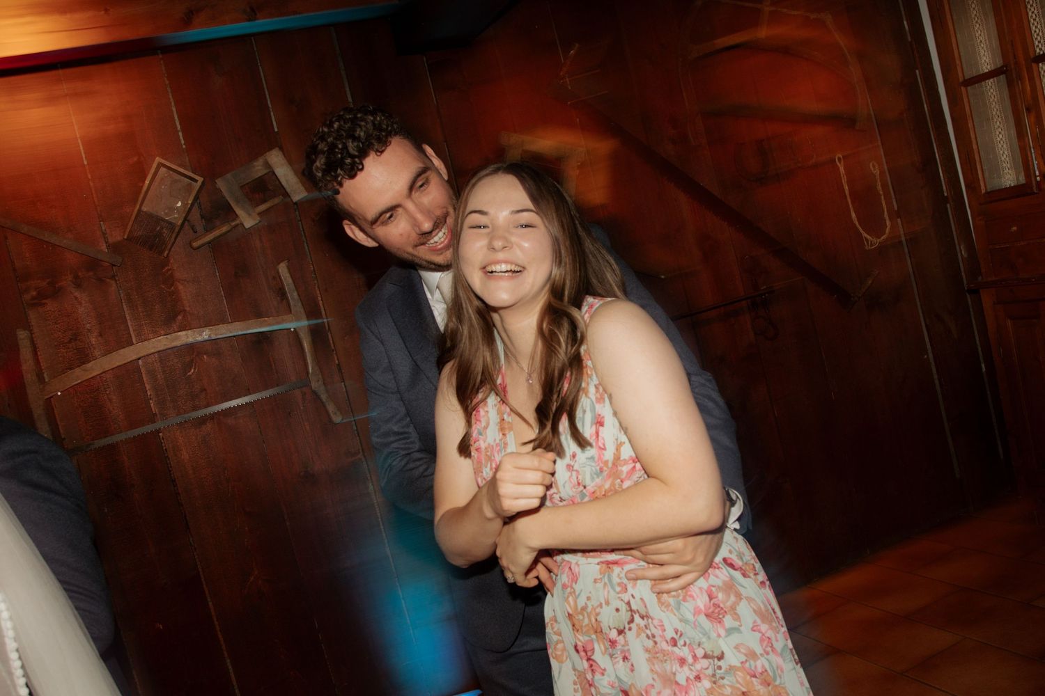 Morzine Wedding photographer captures fun wedding party and real emotions in Morzine Wedding Venue. Candid,timeless documentary style photos
