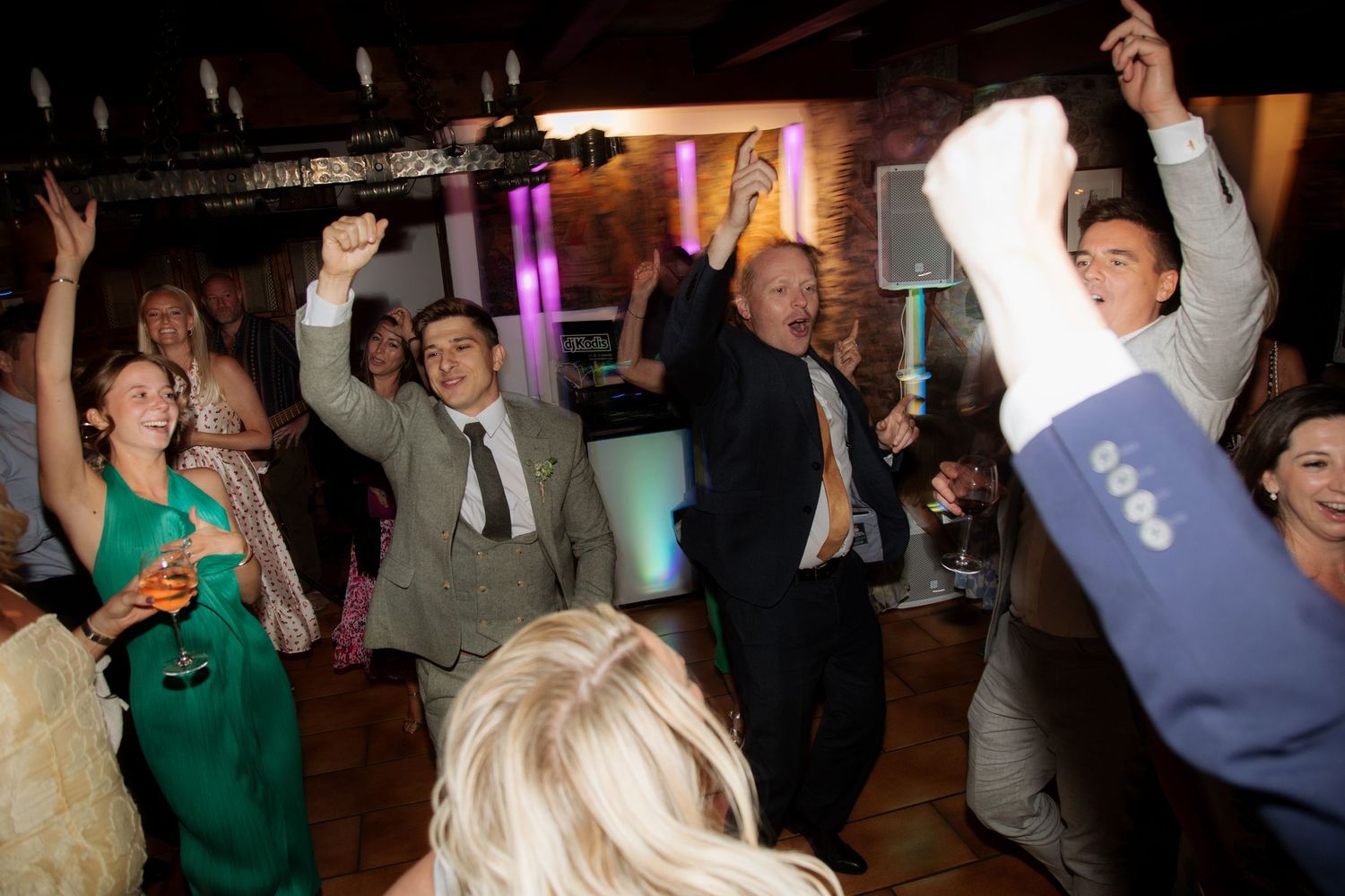Candid Morzine Wedding Photographer captures wedding party at Morzine Wedding venue. Natural, timeless and candid wedding photography.France