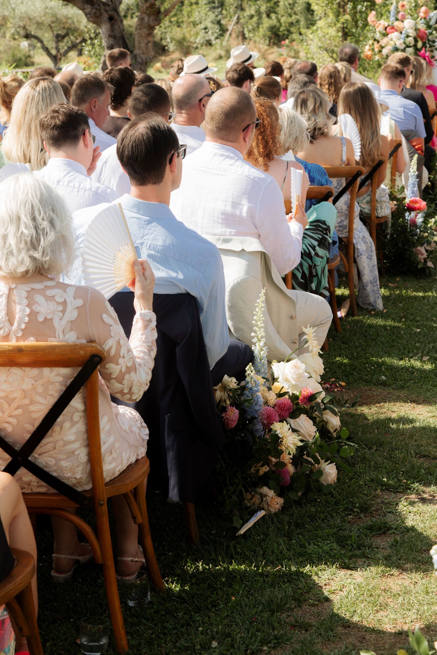 Assisi Wedding ceremony in Italy captured by destination wedding photographer, candid, natural style. Documentary style wedding photography.