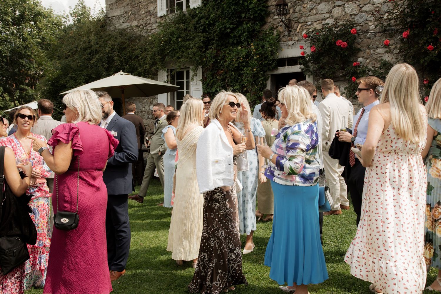 Documentary style Wedding Photographer captures wedding photos at Morzine Wedding venue. Natural, timeless and candid wedding photography.