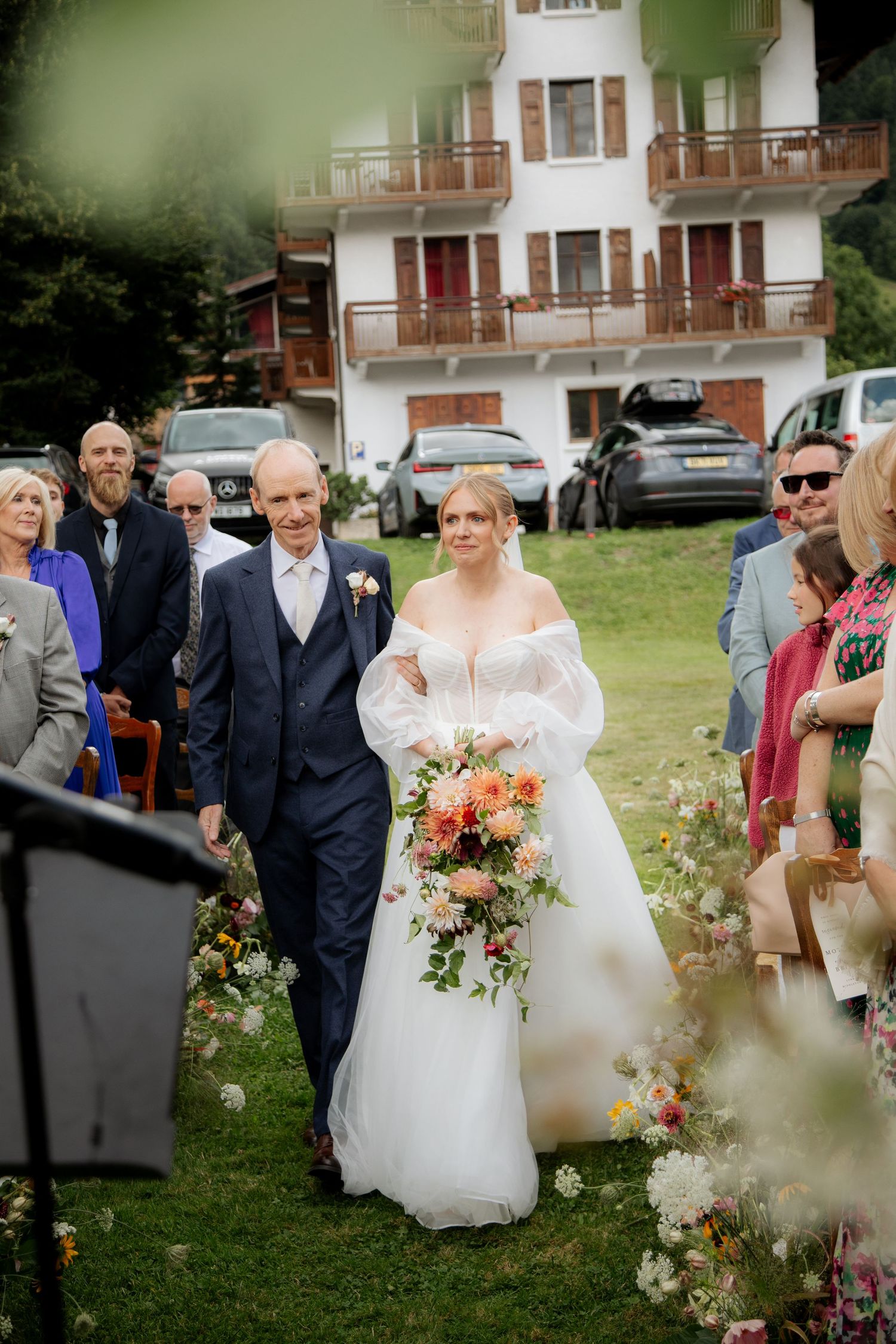 Morzine Wedding photographer captures small moments and real emotions in Morzine Wedding Venue. Candid,timeless documentary style photos.