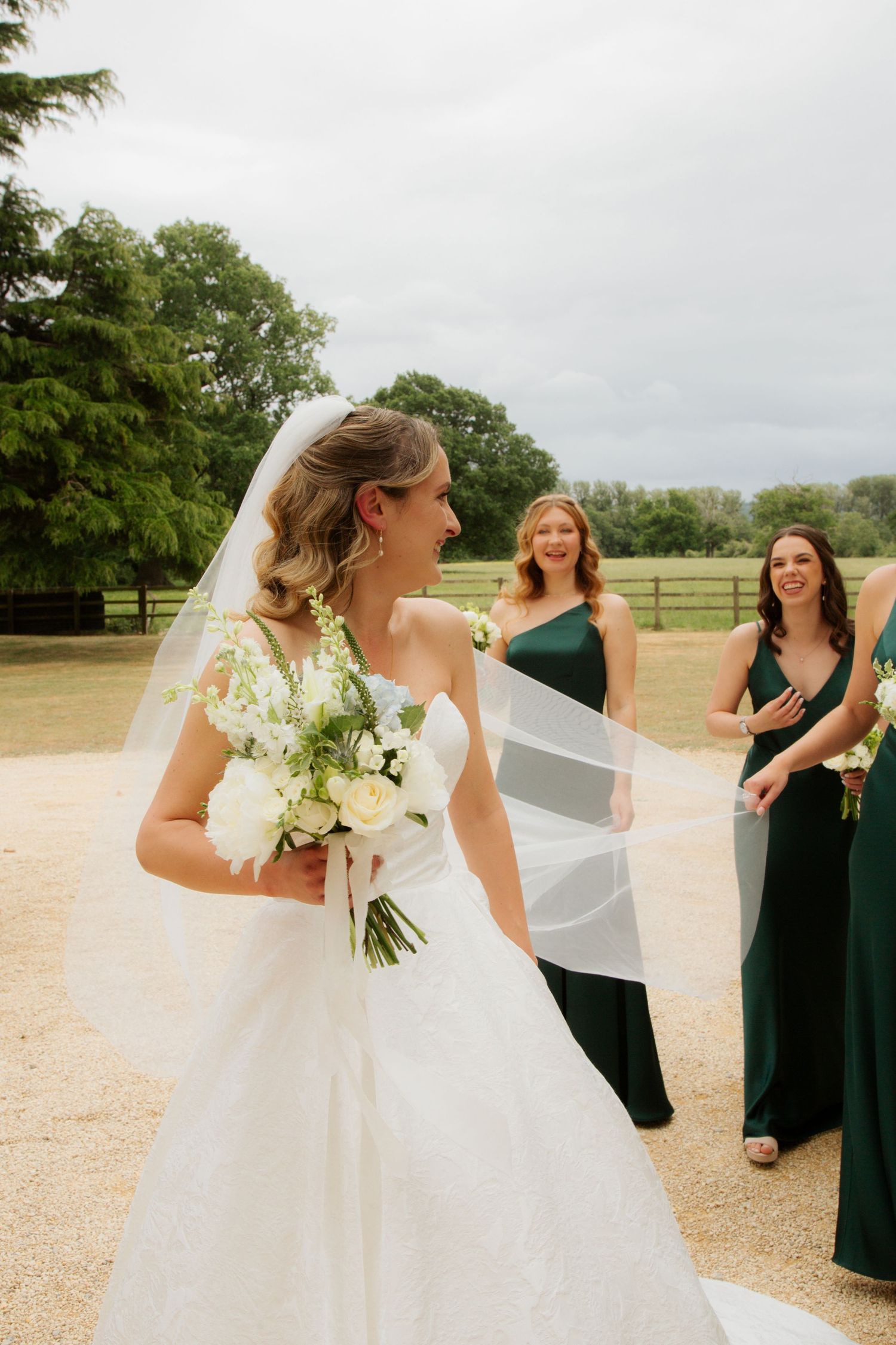 Candid Cotswold Wedding Photographer captures ceremony at Gloucestershire Wedding Venue. Natural, candid and timeless photography, UK