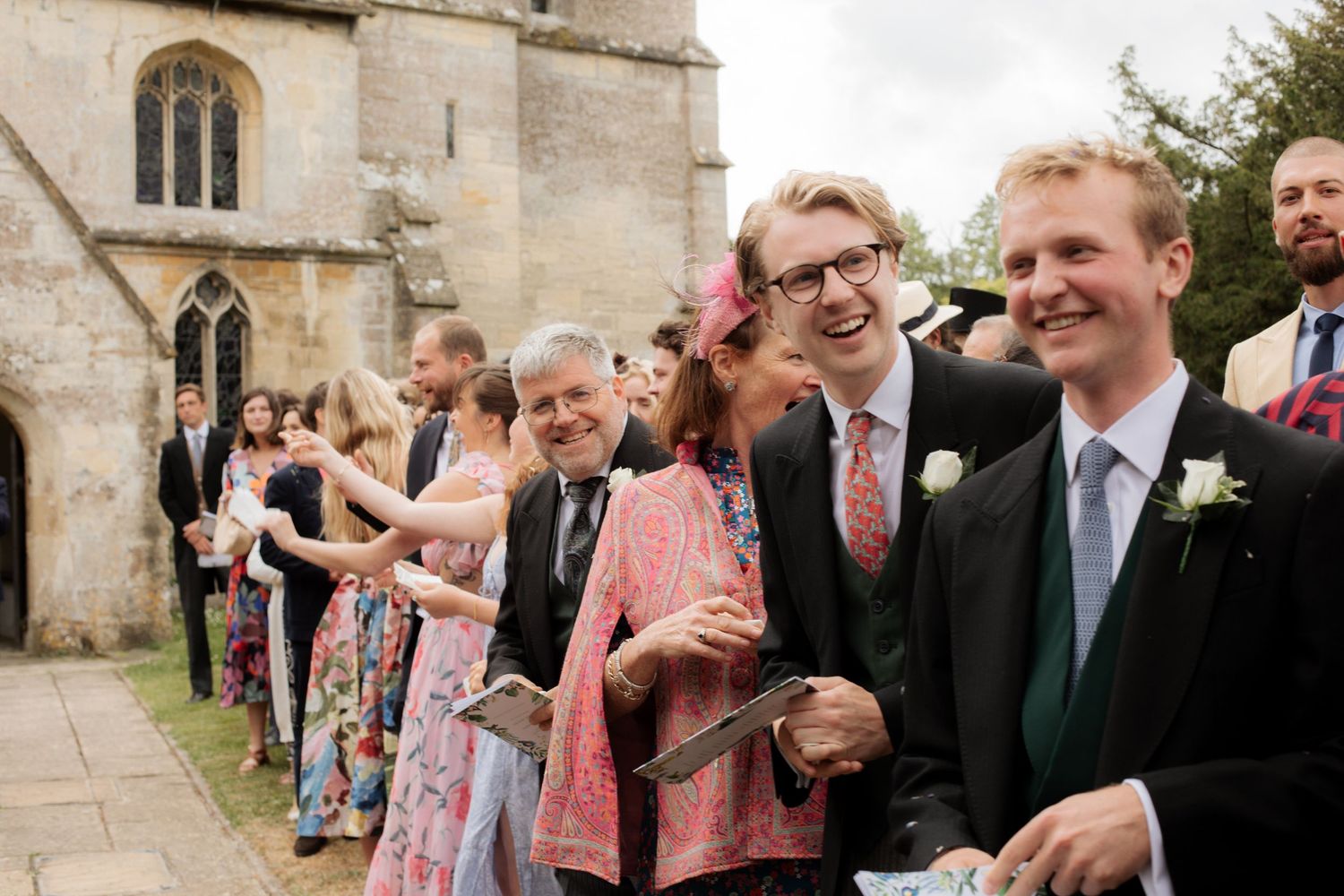 Documentary Style Cotswold Wedding Photographer captures wedding ceremony at Gloucestershire Wedding Venue. Natural,candid and timeless.