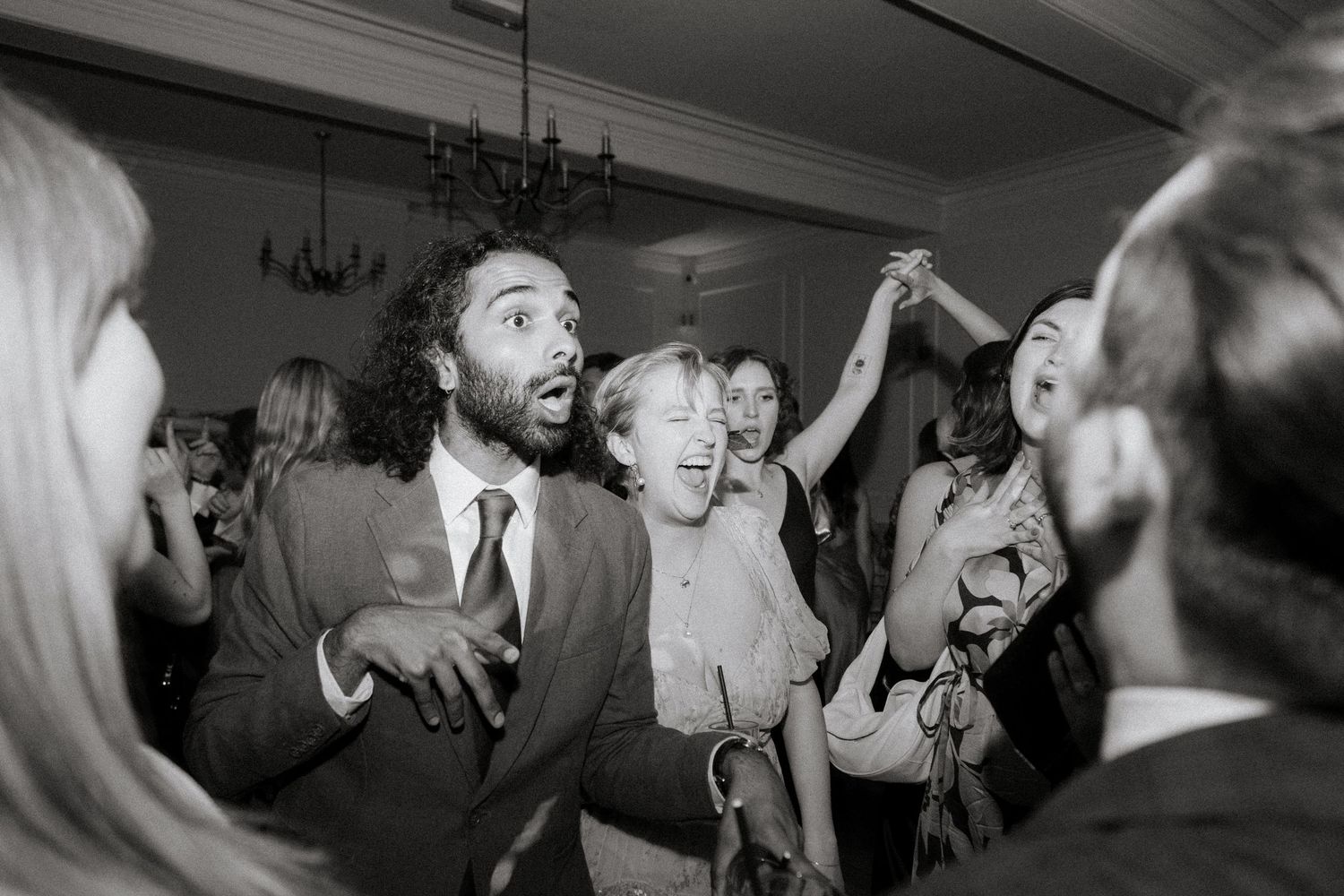 Documentary Style Wedding Photographer captures wedding party at a Gloucestershire Wedding Venue. Captured by Cotswold Wedding Photographer