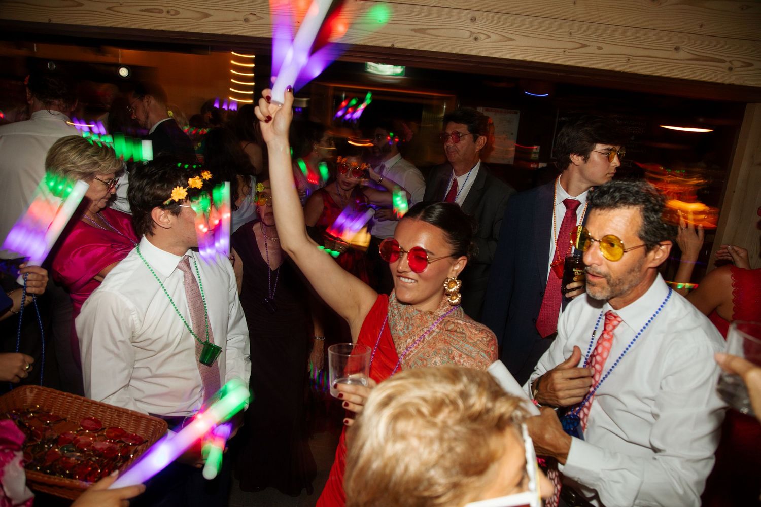 Wedding Photographer captures wedding party in La Clusaz Weddding venue. Wedding photography captured by Morzine Photographer, France