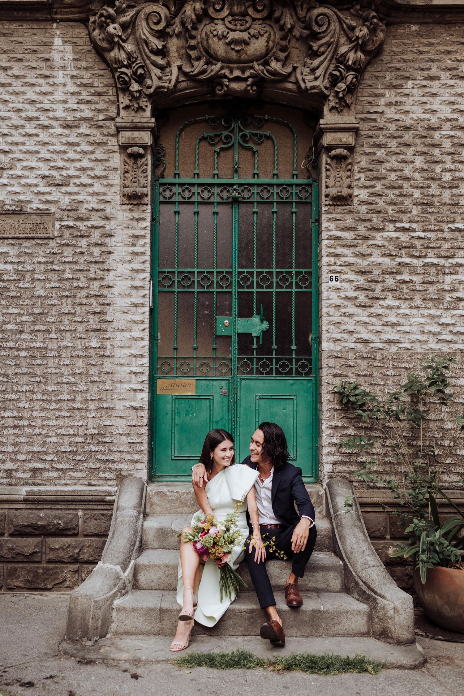 Elopement in Mexico City in Condesa and Roma area.