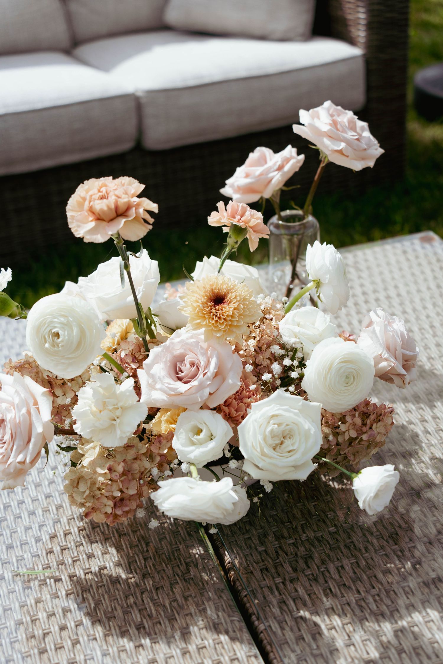 Flower bouquet at The Barn on New River