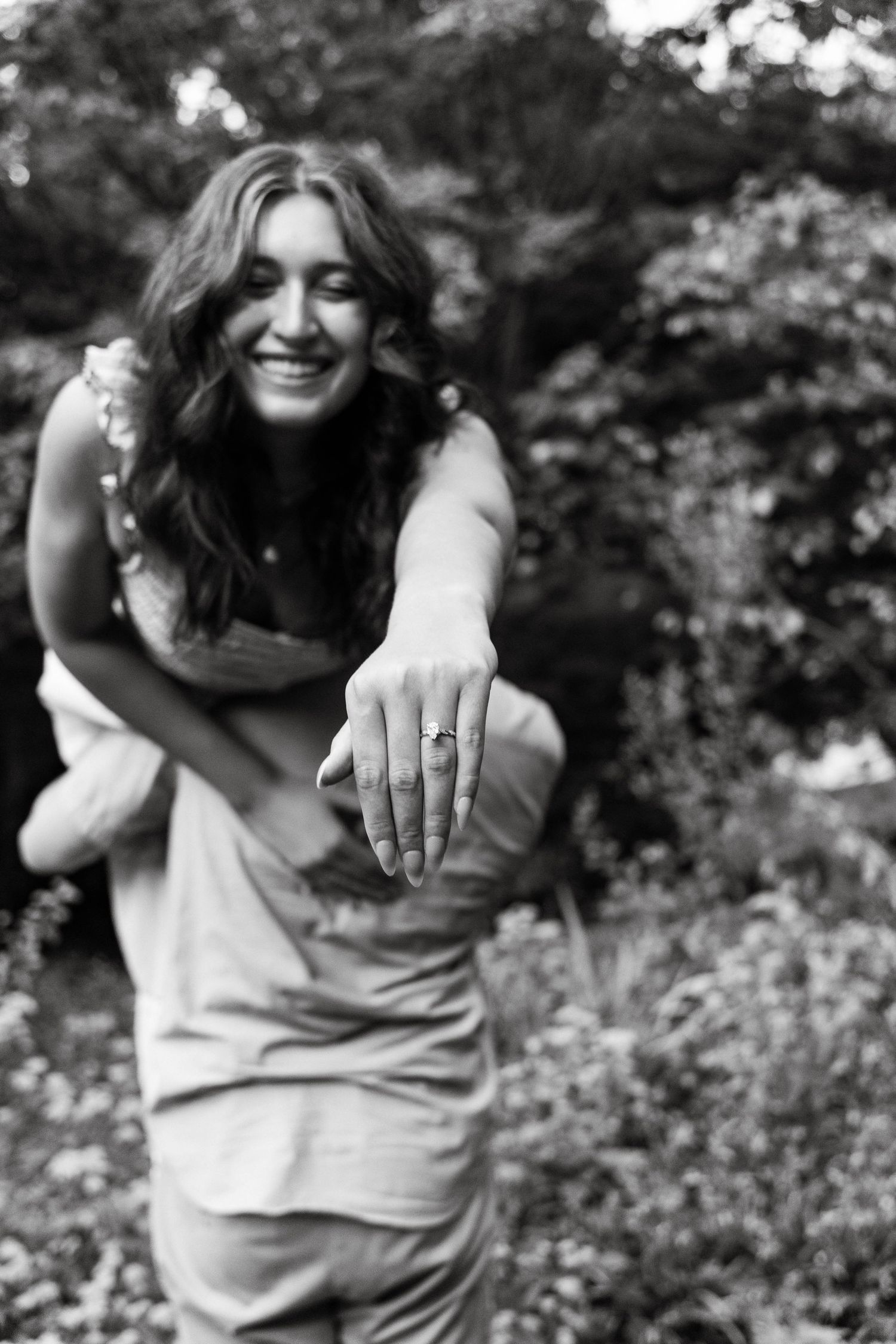 Engagement photoshoot at Fred Fletcher park, Raleigh NC