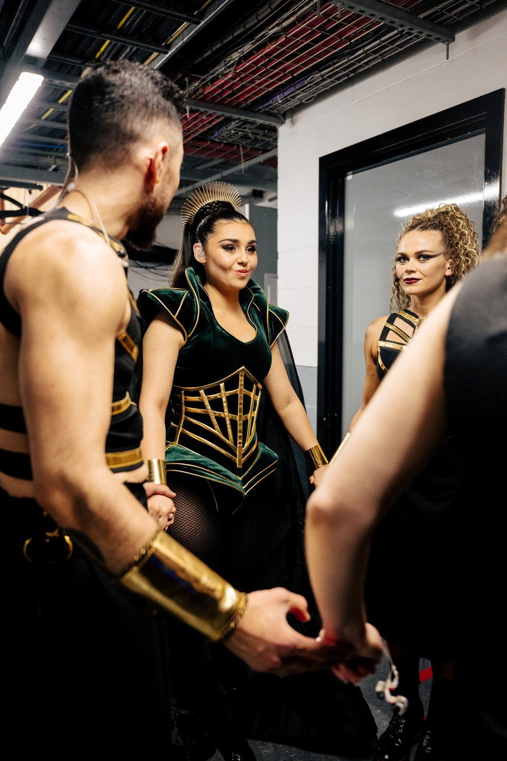 bradamedia eurovisie podiumfoto lichtshow dansers rotterdam