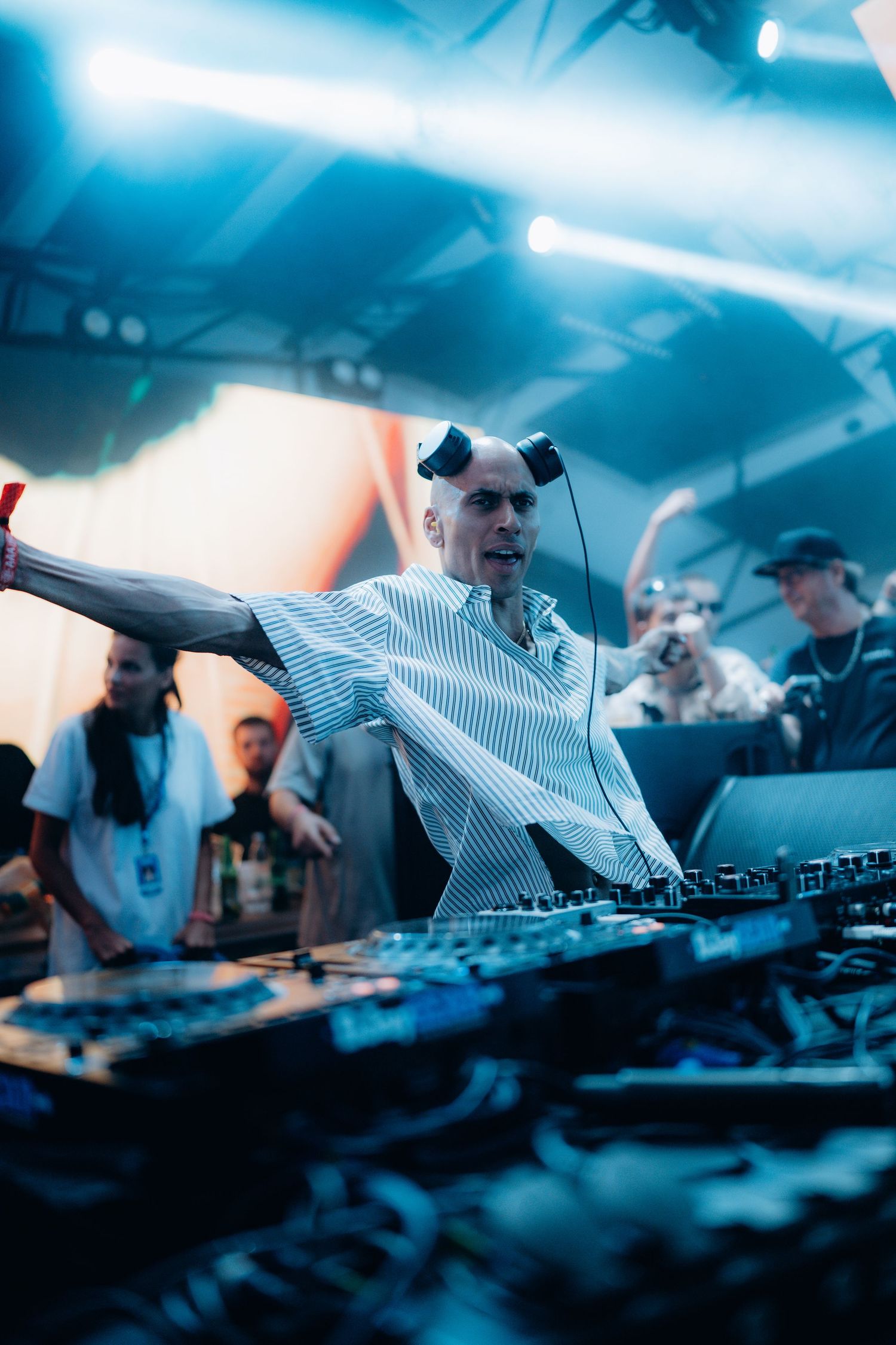 festival fotografie Patrick Mason Bradamedia techno set live performance