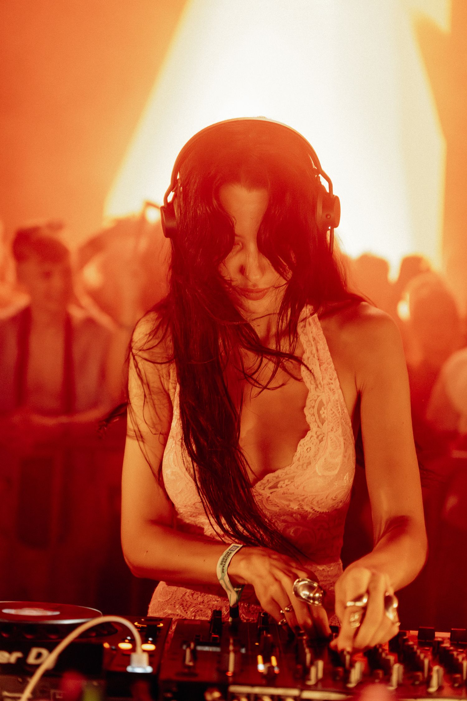 immersive experience festival visuals Bradamedia high-energy crowd light installation