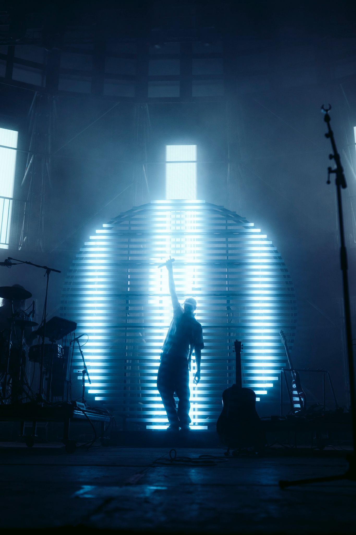 light show artiesten spotlight Bradamedia creatieve shots Paaspop editie