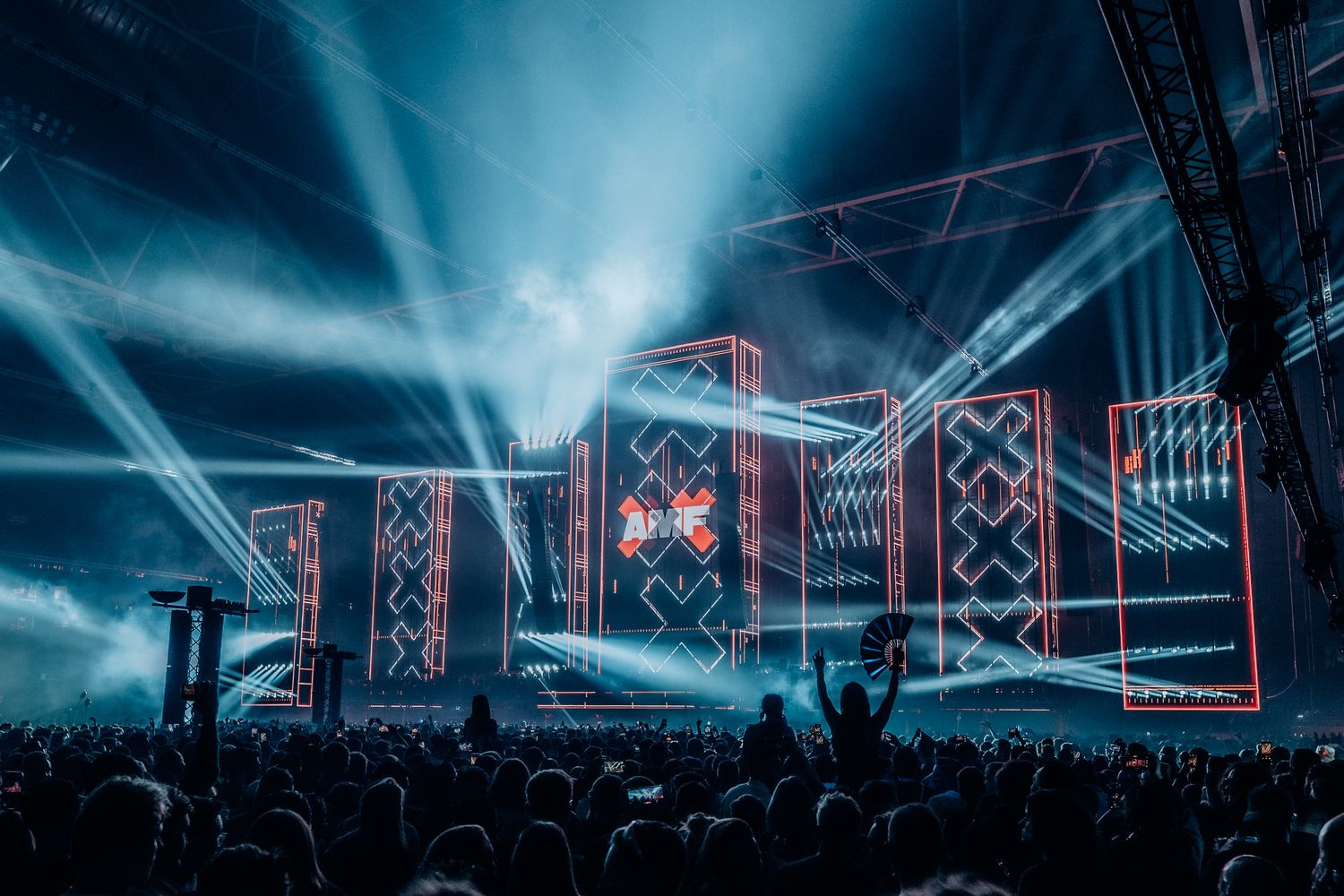 Amsterdam Music Festival Bradamedia mainstage EDM visuals
