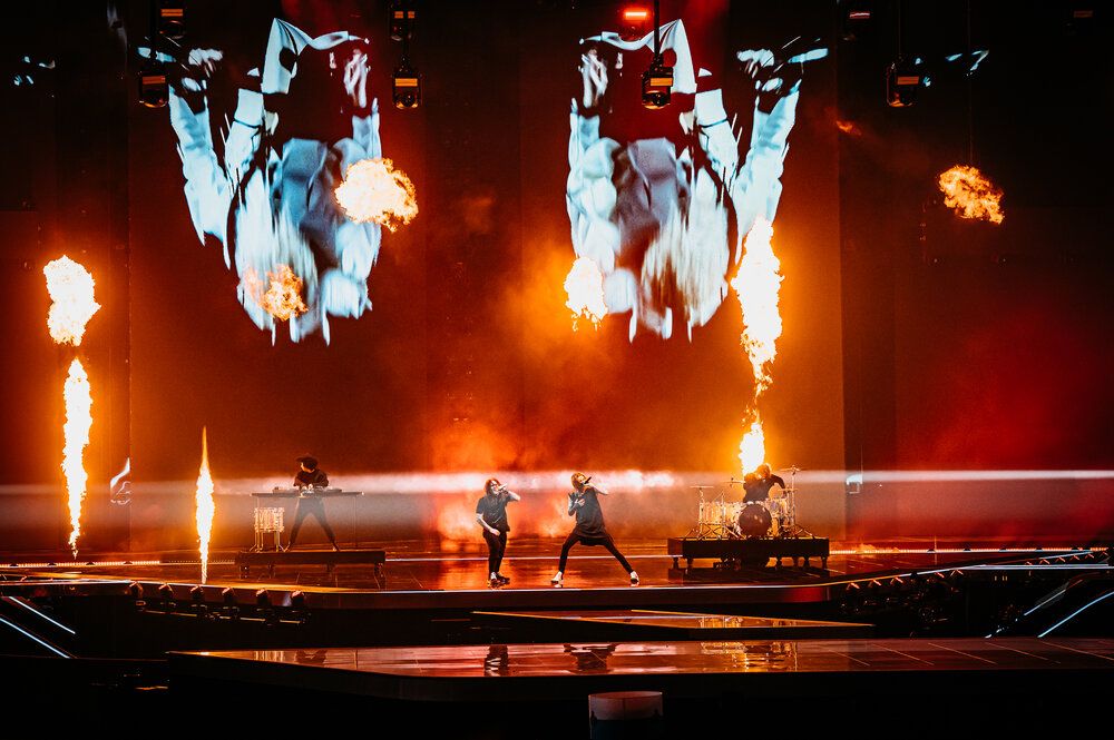 Bradamedia liveoptreden podiumdesign eurovision 2021 musicfotografie evenementfotograaf