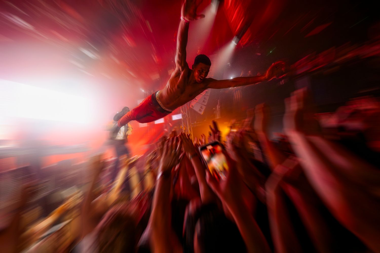 concert experience live visuals Bradamedia muzikale sfeer artiestenfotografie