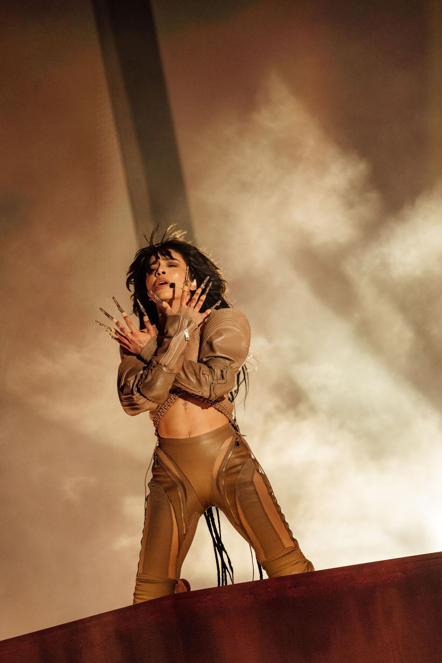Bradamedia Loreen Eurovisie Rotterdam Songfestival artiestenfotografie live performance
