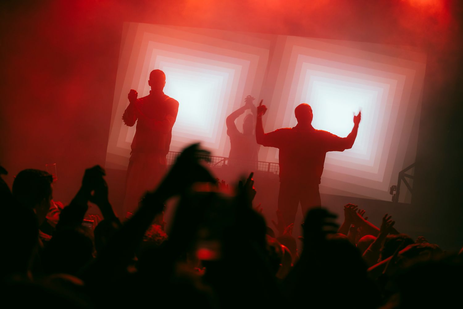 creatieve belichting The Opposites Bradamedia live optreden podium