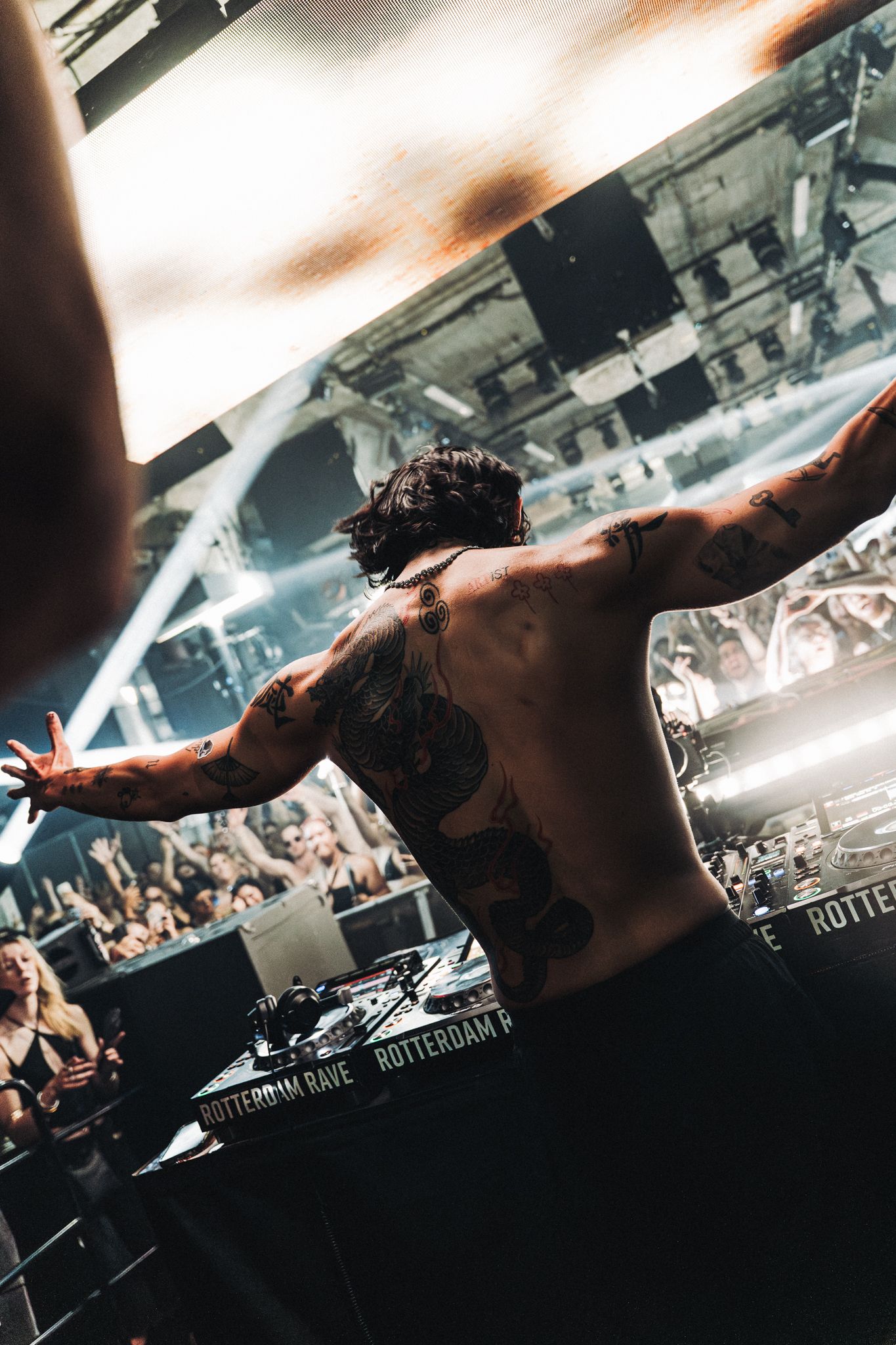 energy shots production design Bradamedia festival vibes electronic music winson