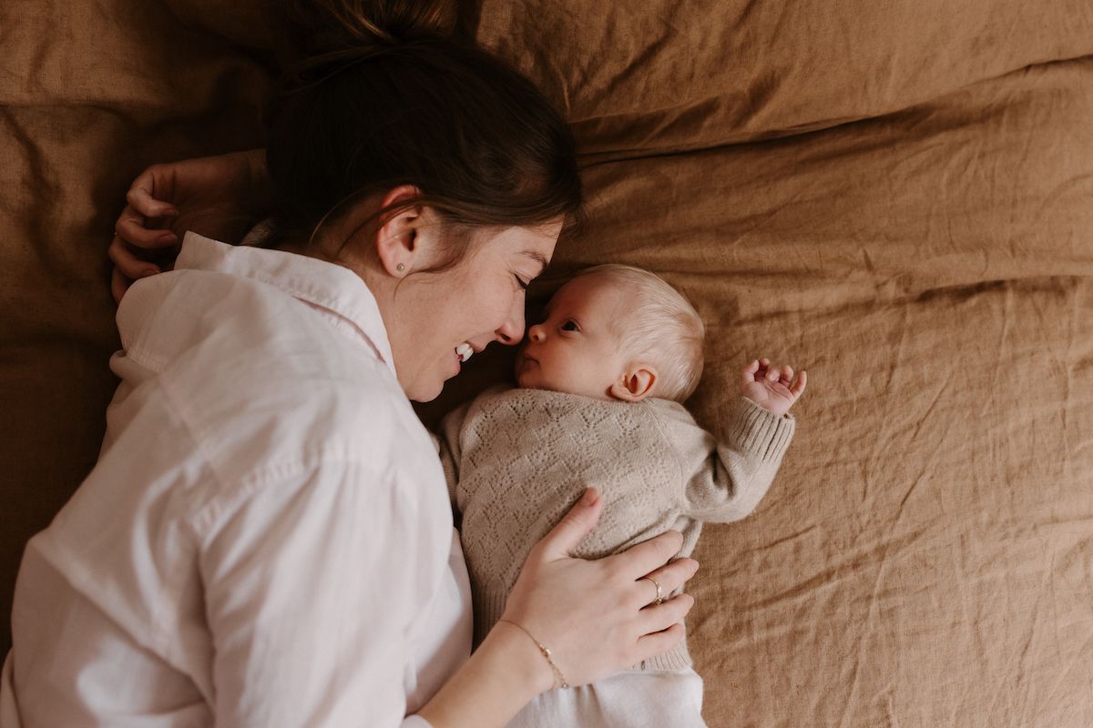 Peaceful resting scene with warm tones and natural lighting.