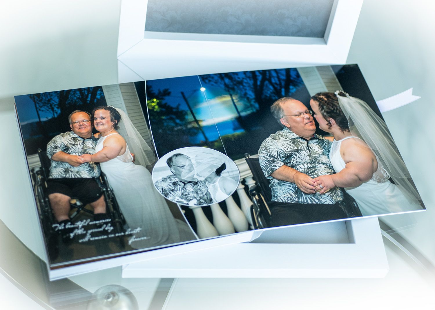 little people wedding album book by luba wold photographer
