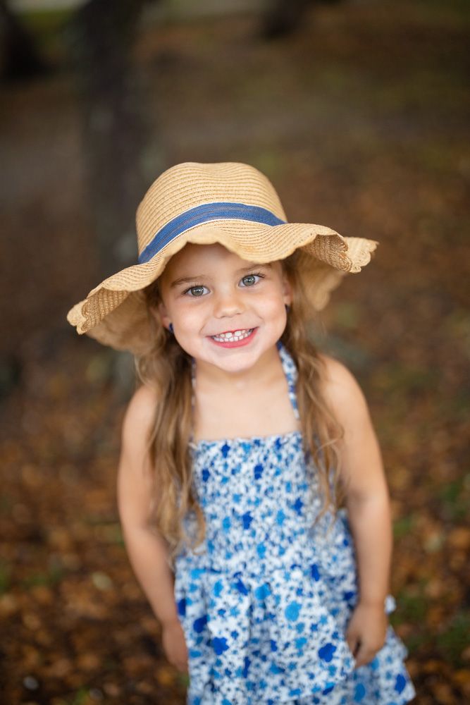 Adorable little girl loves to pose