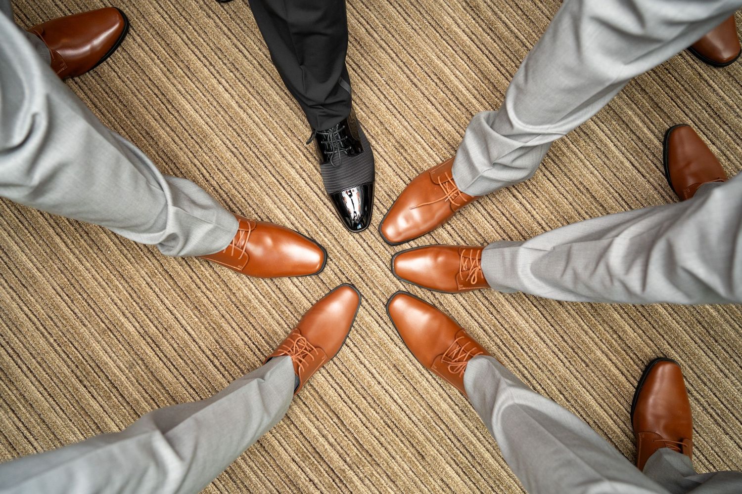 Groom and groomsmen shoe!