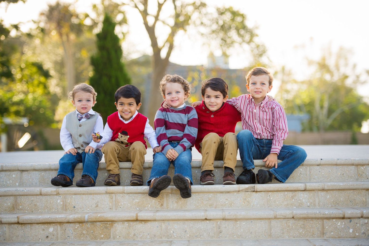 Family photo for the children