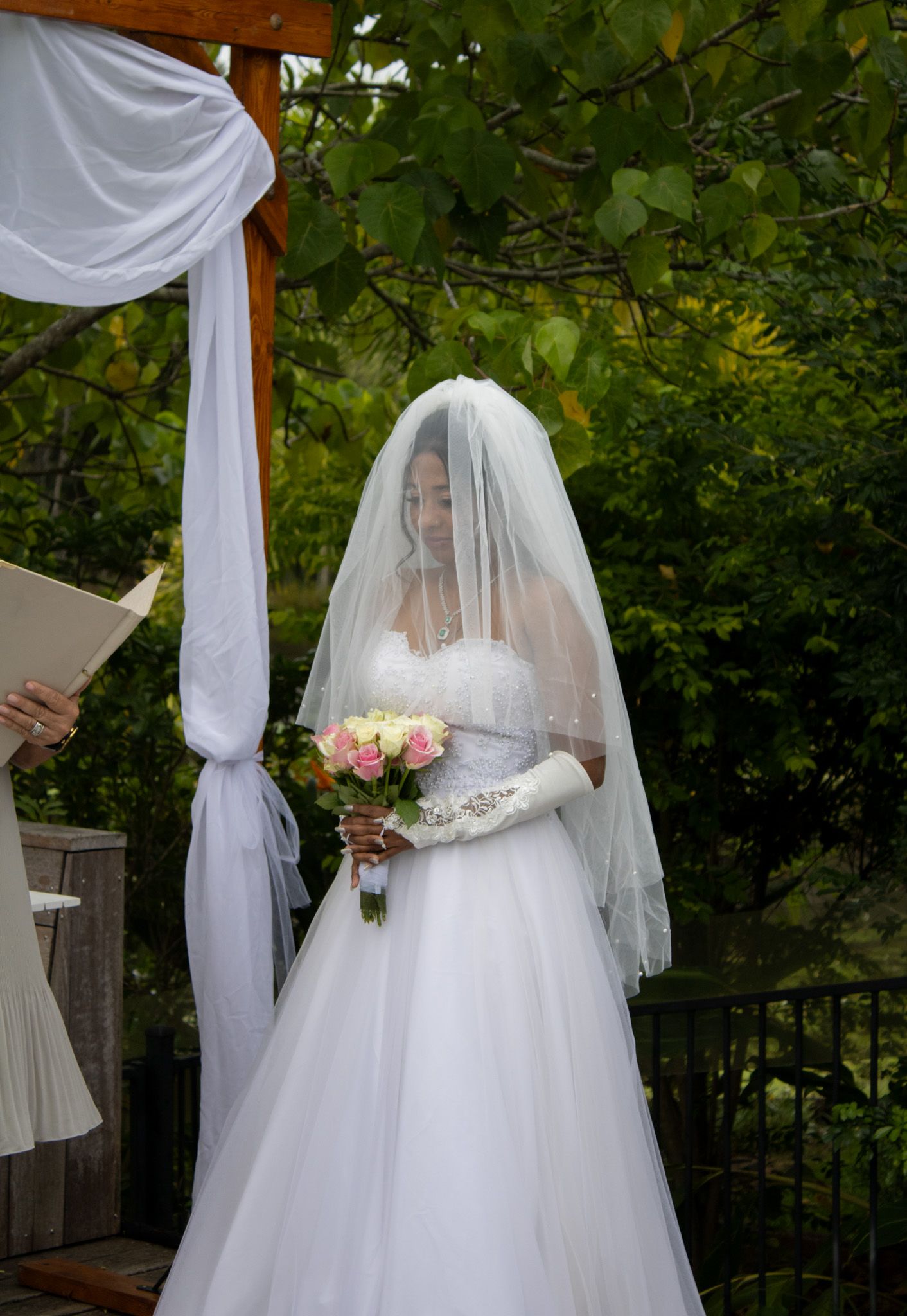 Couple getting married.