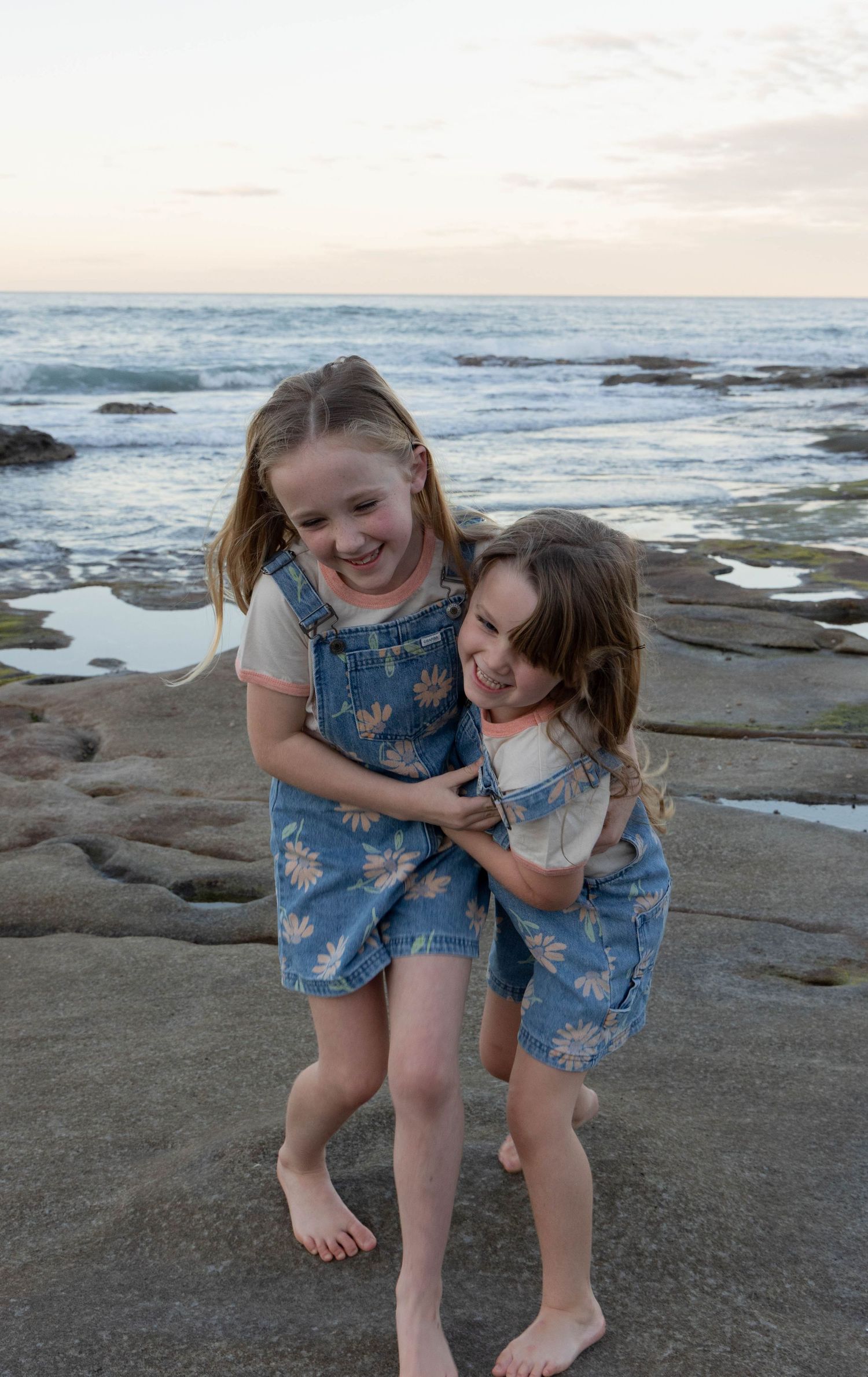 Family photos at the beach.