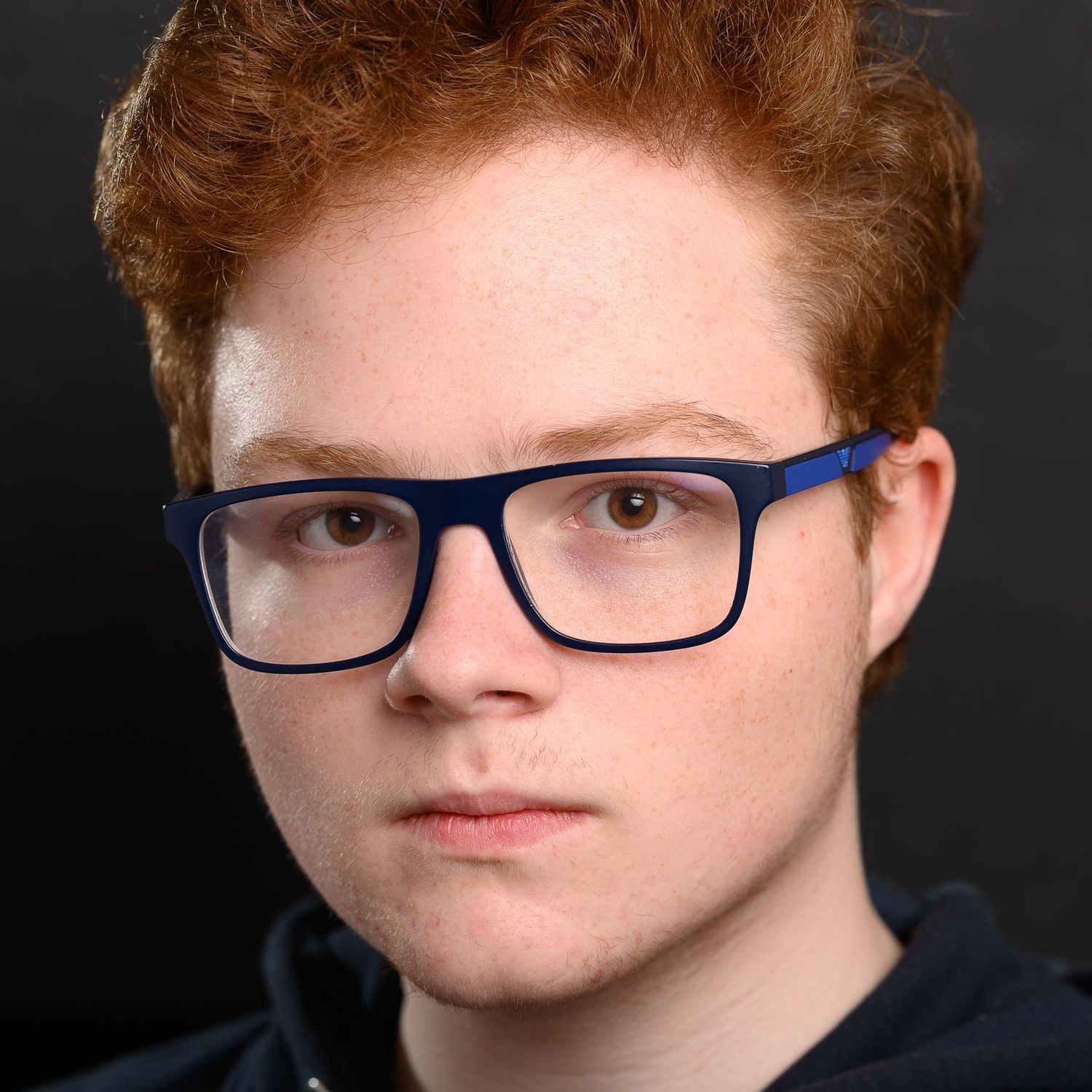 headshot taken as part of a play for the Wychwood players