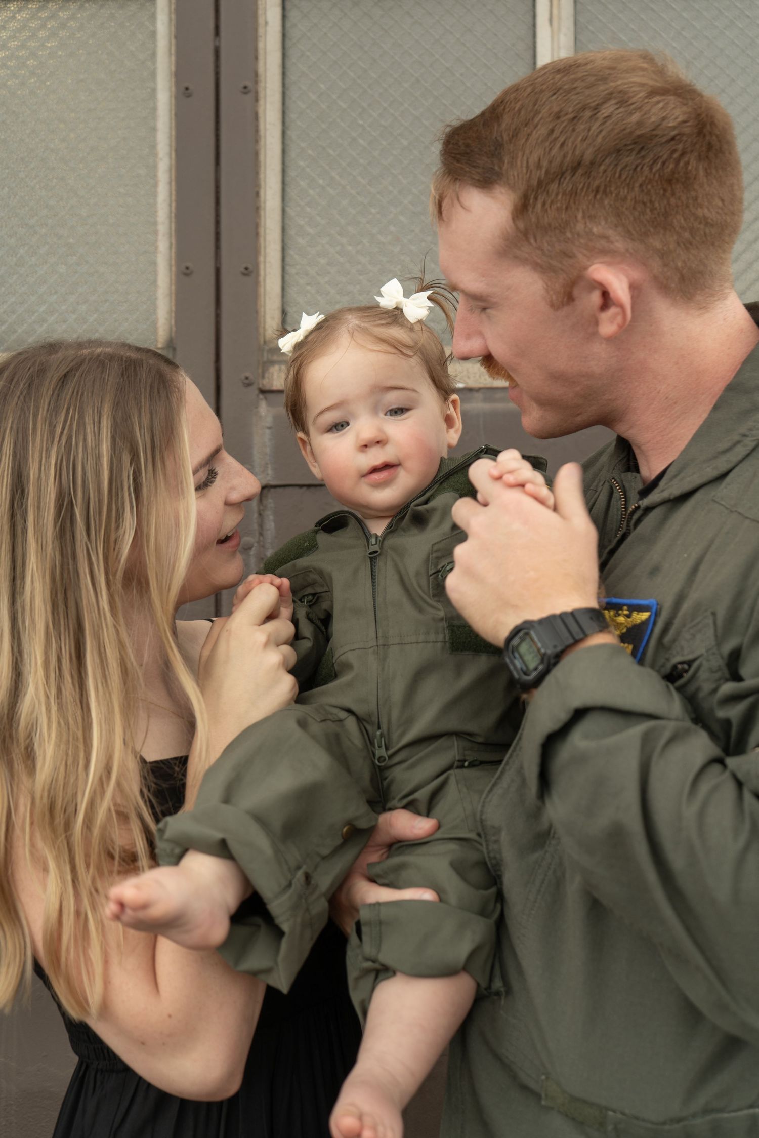 NAS JAX Military Homecoming - Family photo