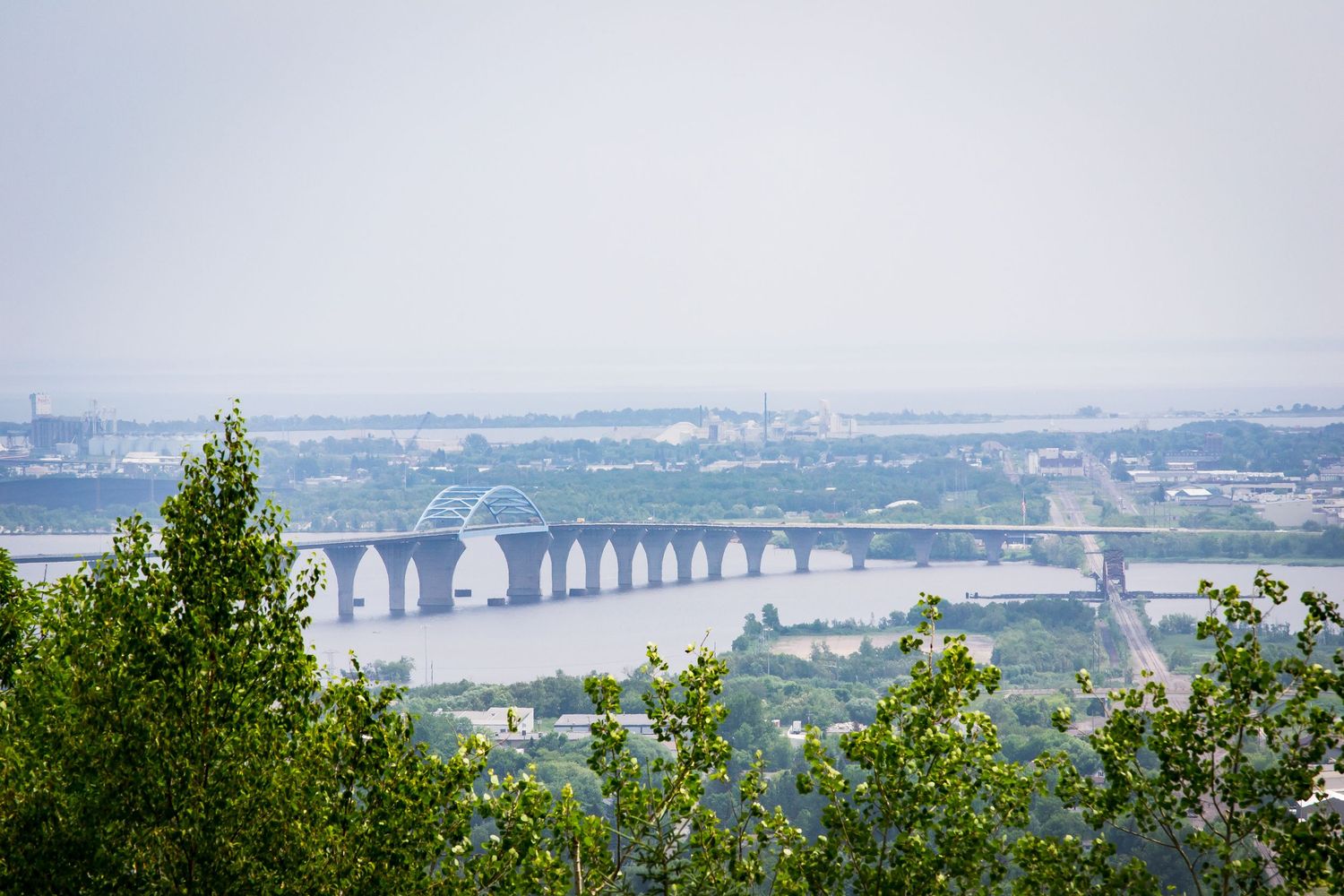 Photo of a bridge near Duluth, MN.