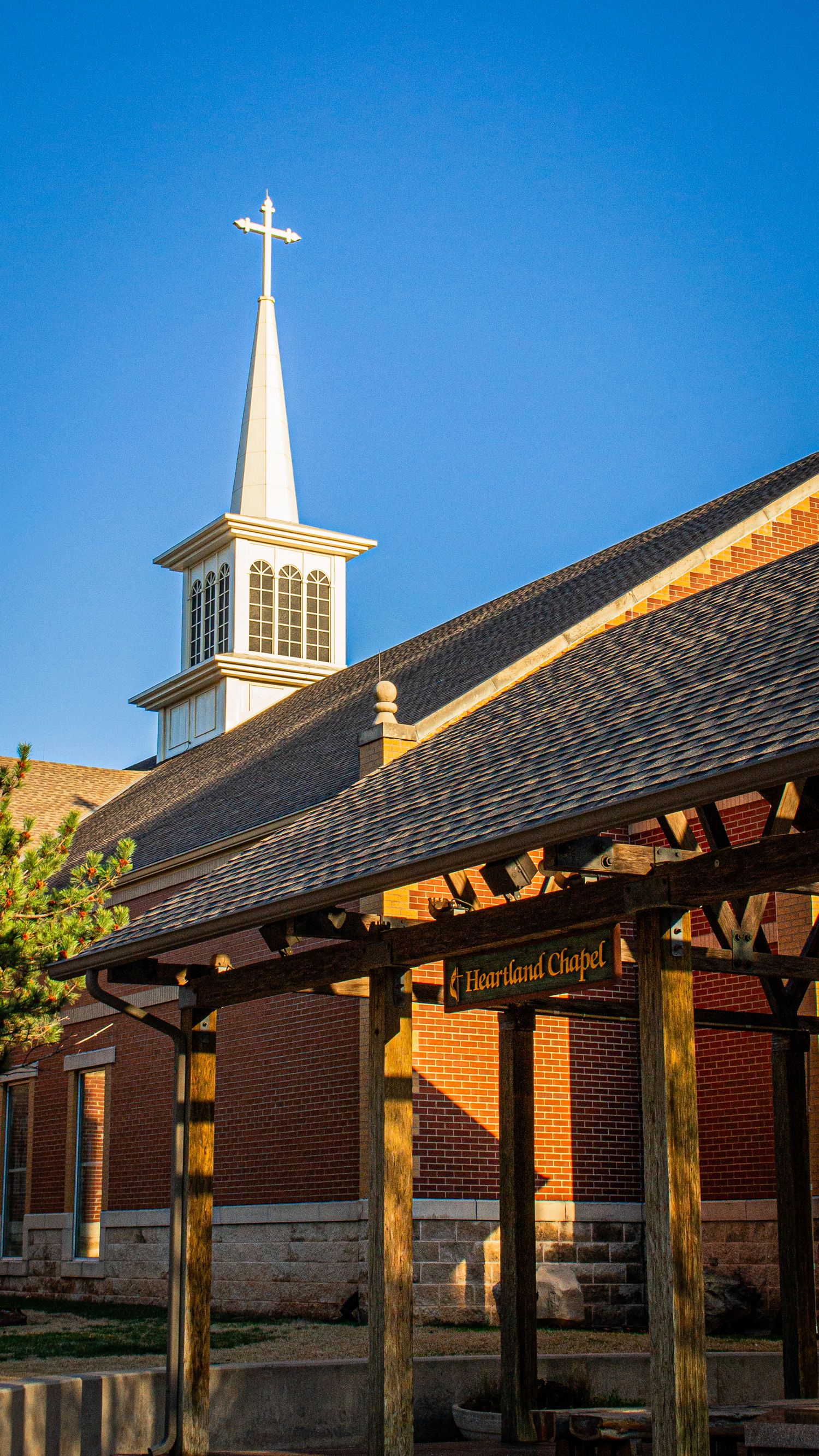 Photo of a small church in OKC.