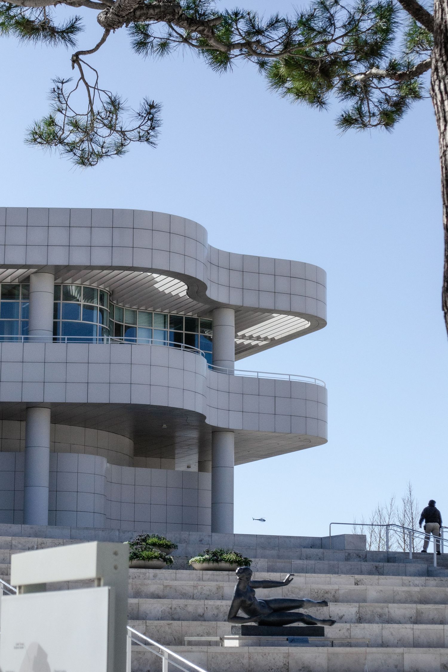 Photo of the Getty in Los Angeles