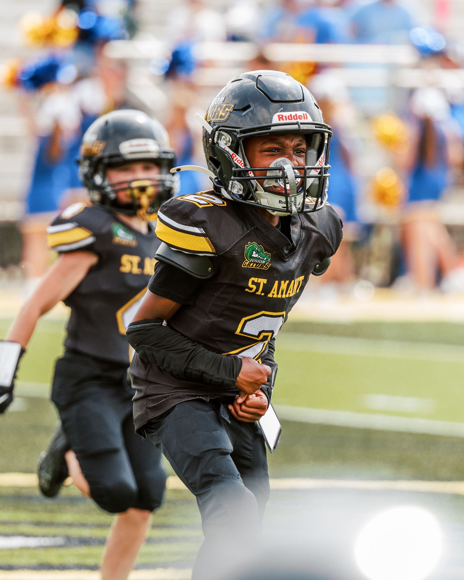Football Player Celebrating