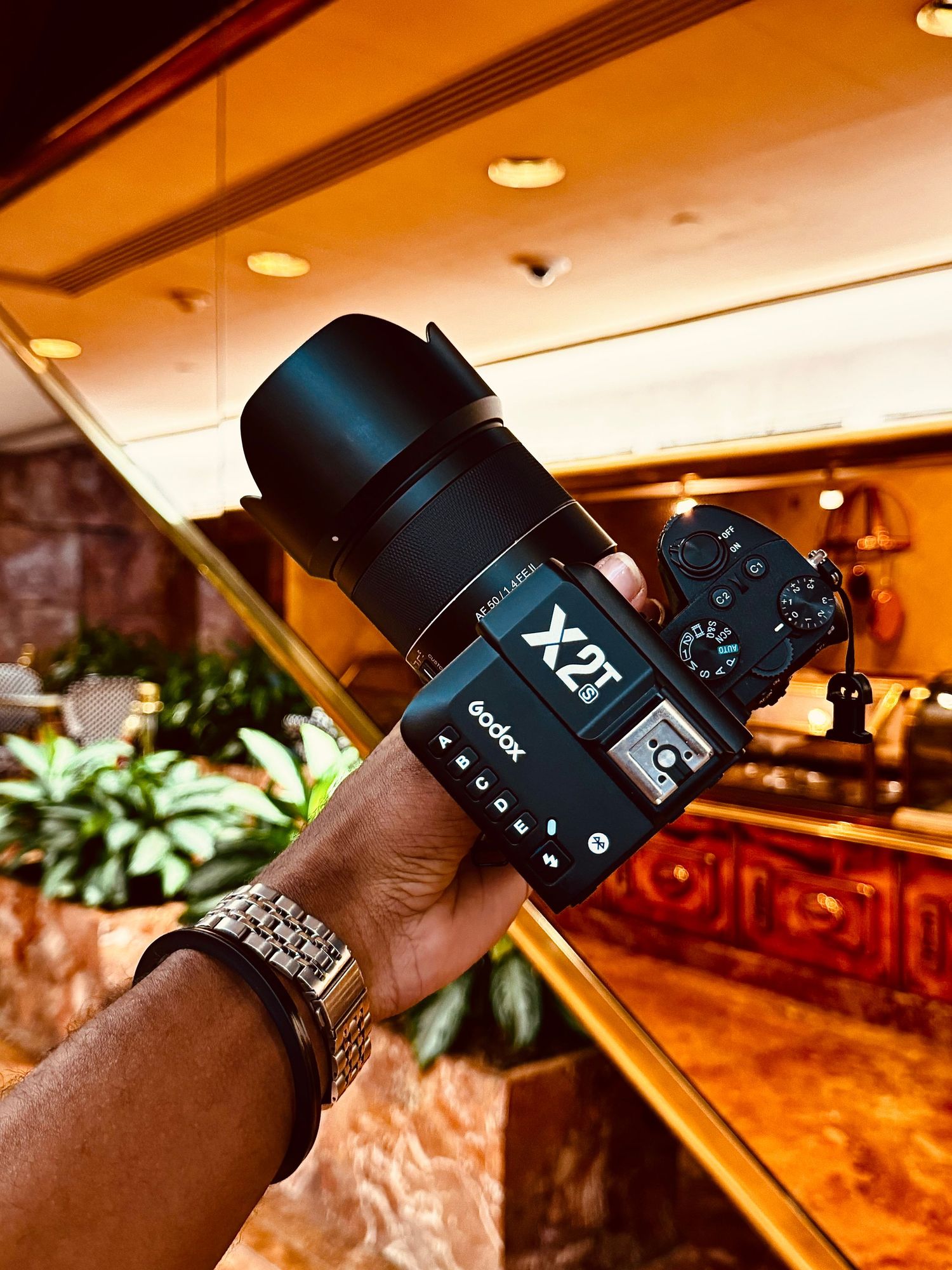 Behind-the-scenes handheld camera shot — cinematic lifestyle capture by Timoy B Photography.