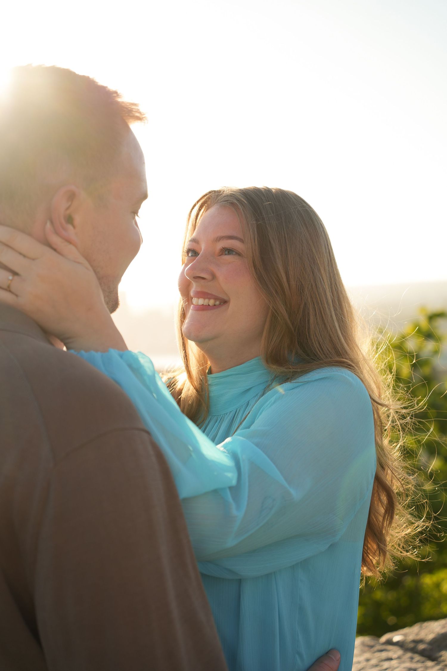 Bianca och Johan, tagen av Dorothea Schander, fotograf på Hajpad AB. Förlovningsfotografering