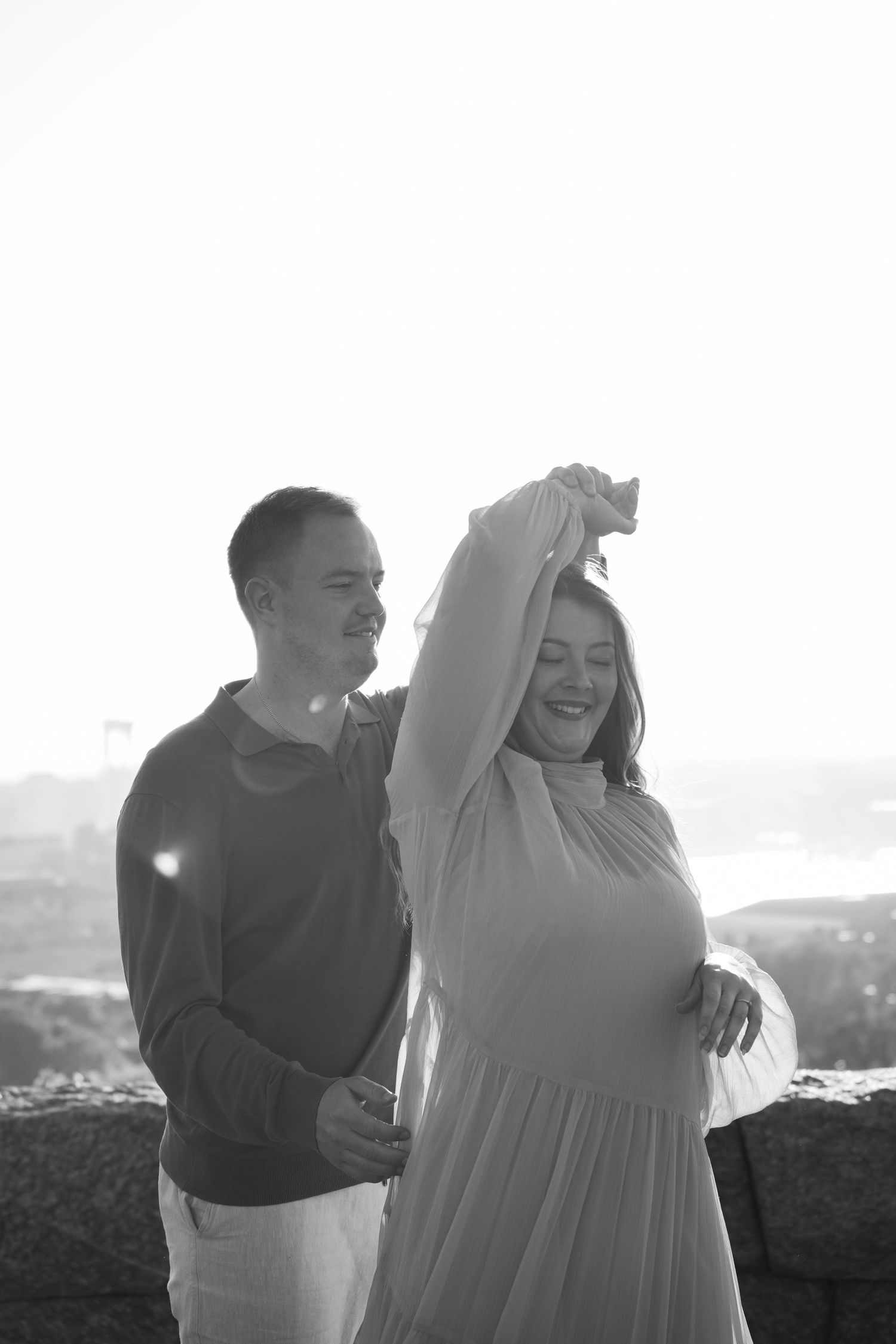 Bianca och Johan, tagen av Dorothea Schander, fotograf på Hajpad AB. Förlovningsfotografering