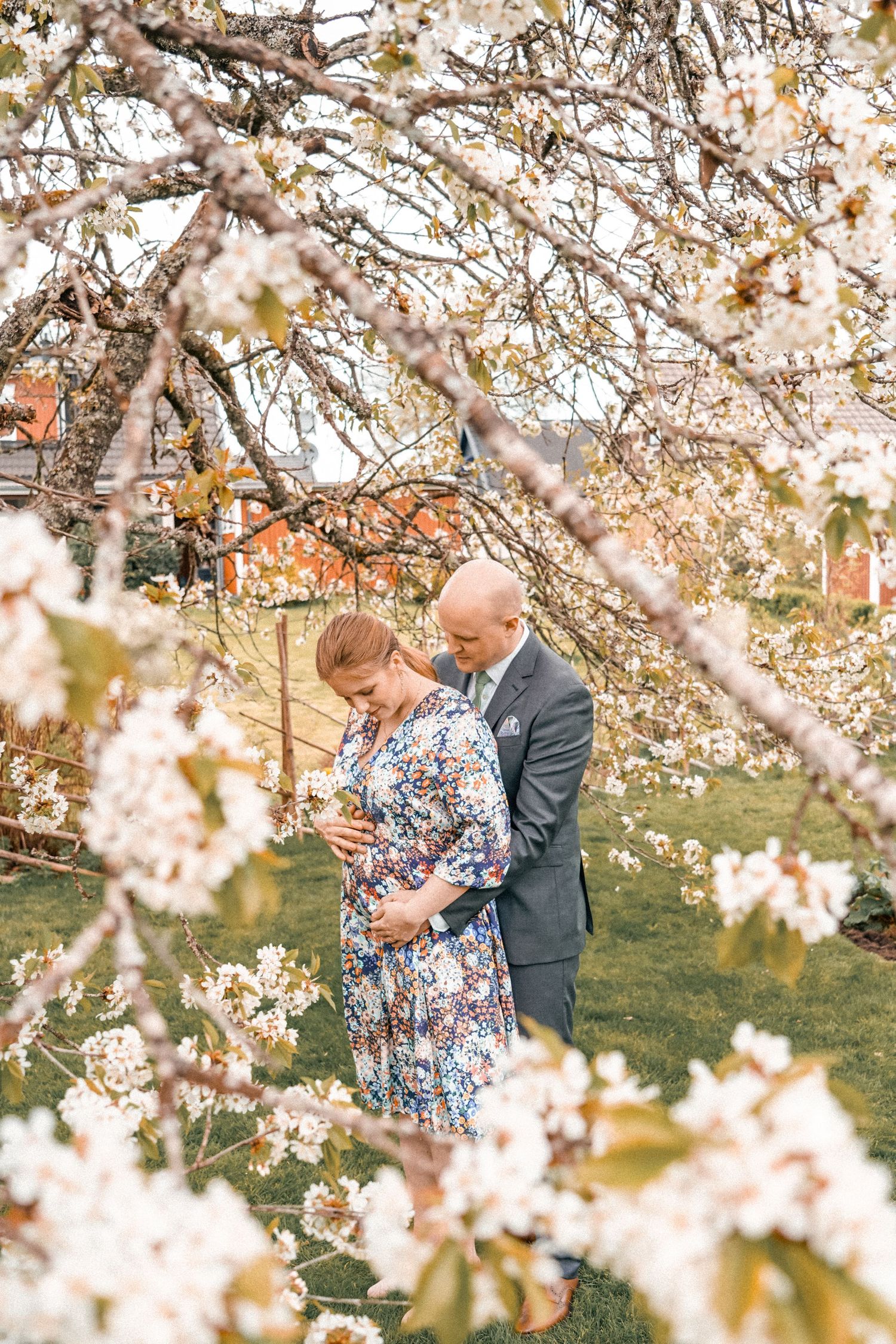 Emma och Pär, tagen av Dorothea Schander, fotograf på Hajpad AB. Familjefotografering