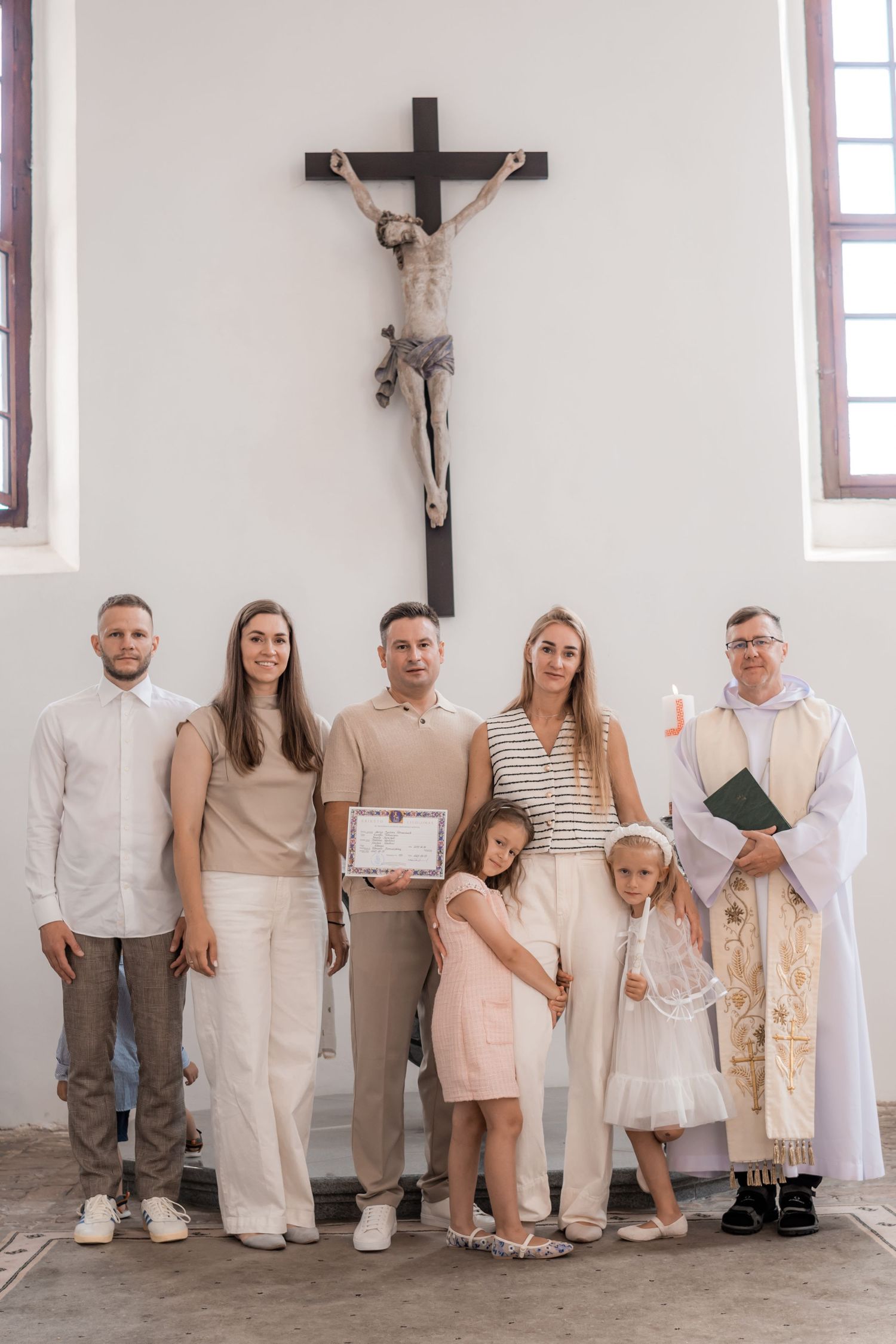 Krikštynų fotosesija Lietuvoje