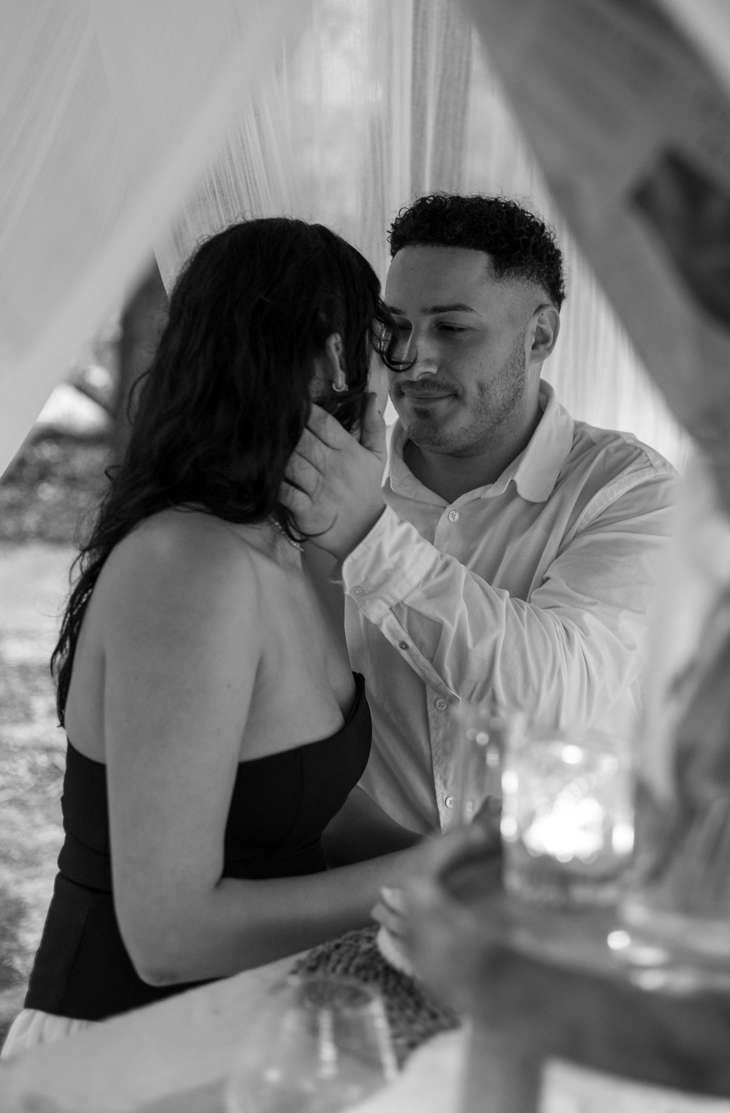 Emotional proposal shoot with genuine reactions captured beautifully.