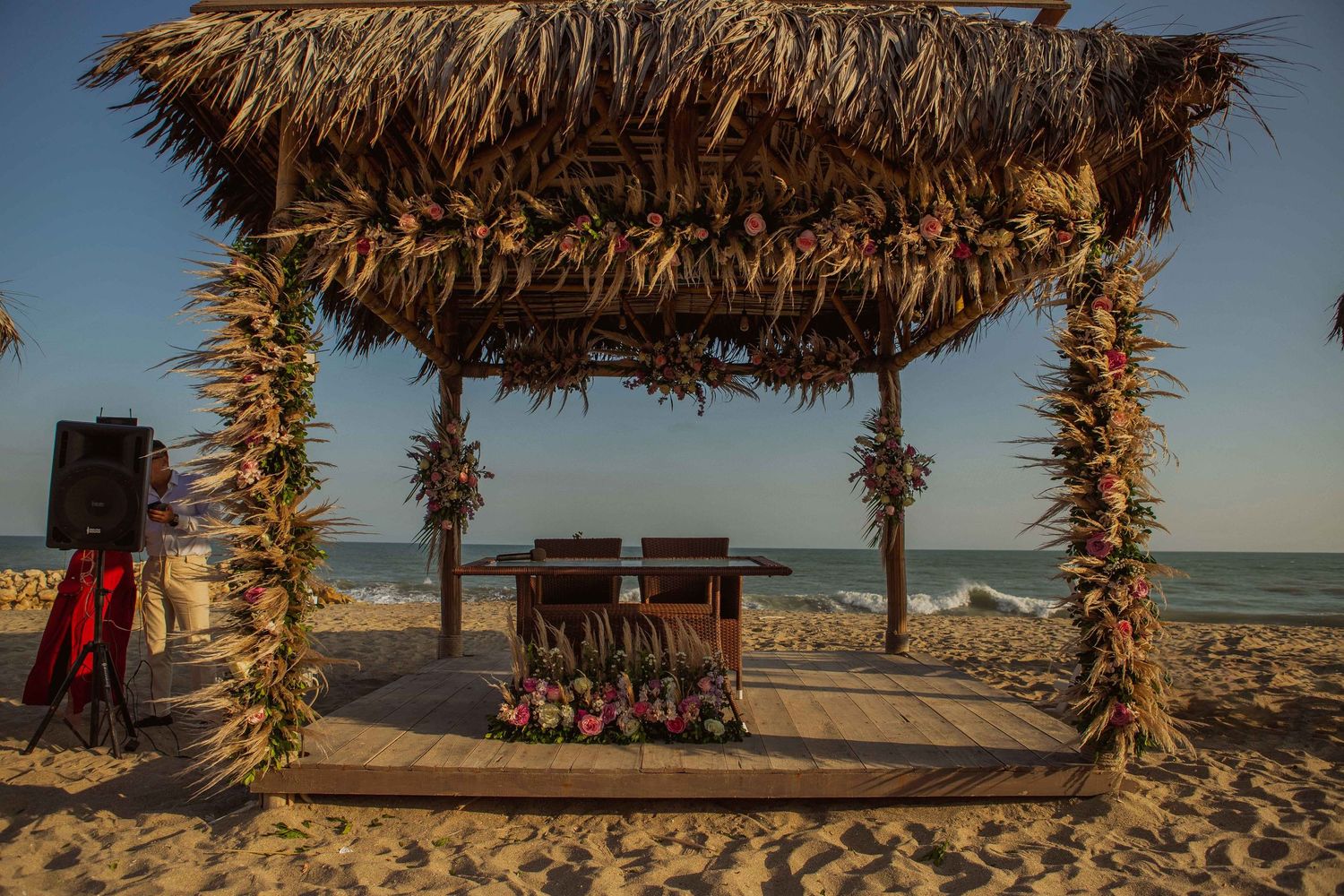 Boda en la playa