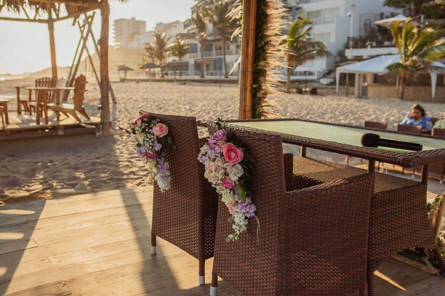 Boda en la playa