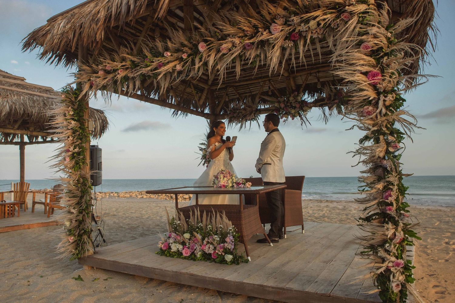 Boda en la playa