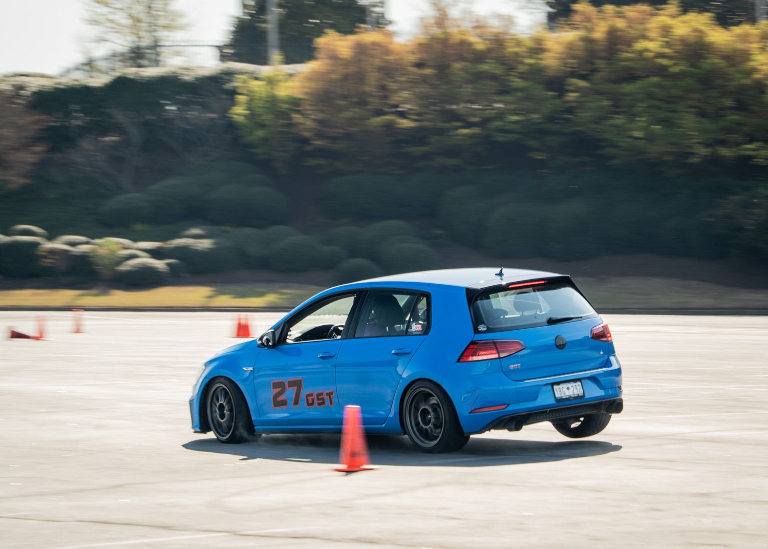 Ladies Shift Women Autocross Car Photography at Echo Park Speedway Atlanta Motor Speedway three wheeling