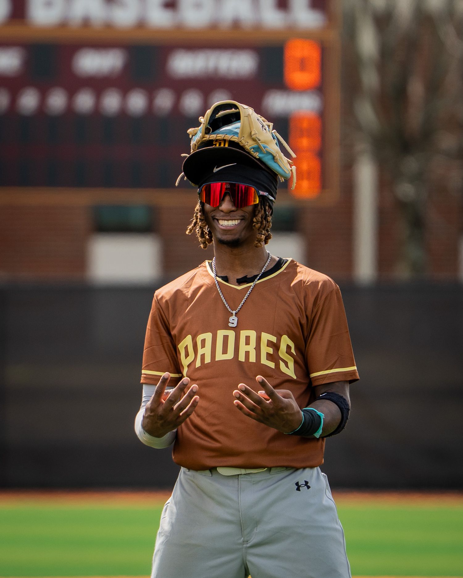 Baseball Sports Portrait of Atlanta Men's Padres team
