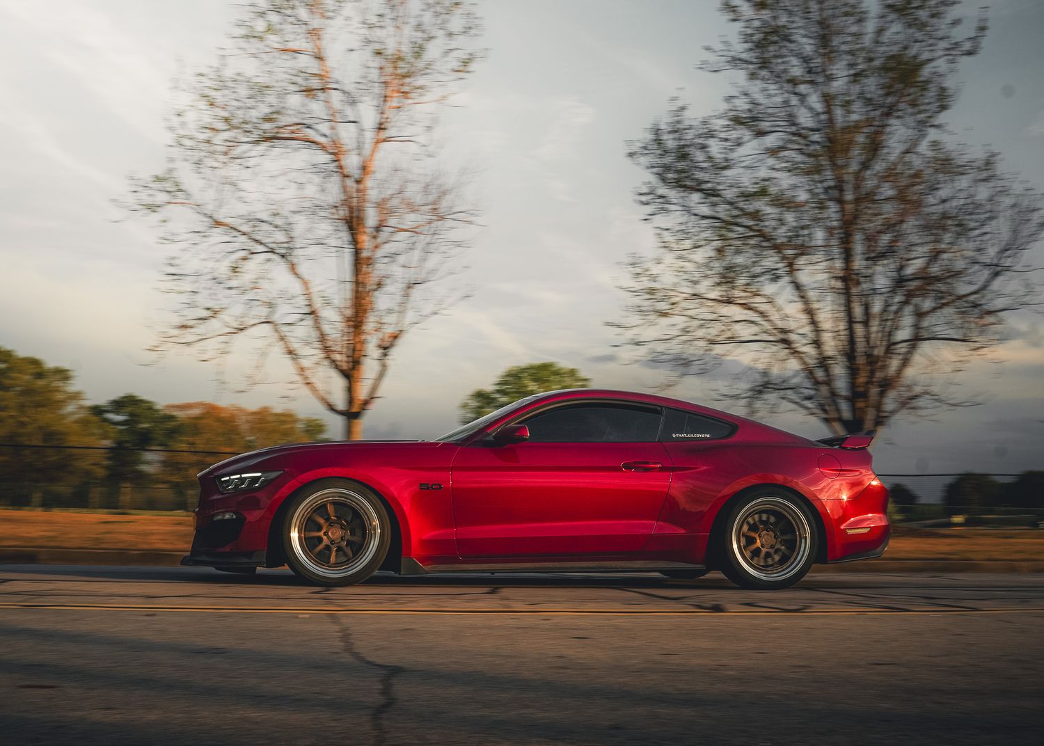 Red Mustang Rollers in Atlanta